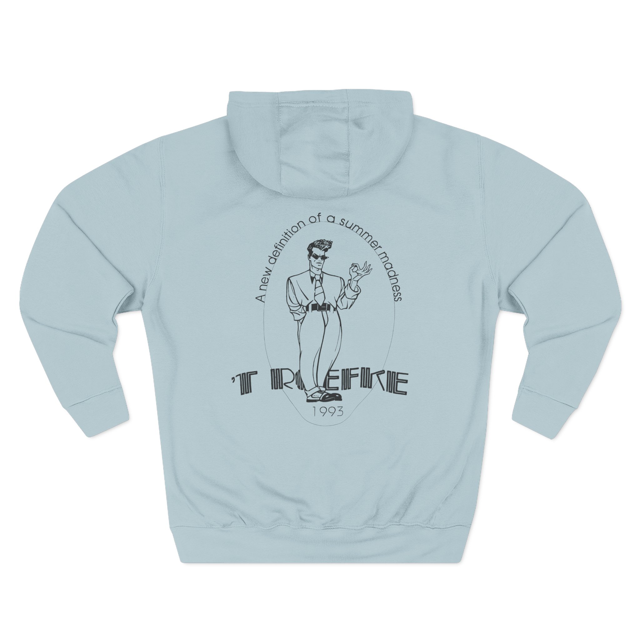 Will Smith 1993 the Fresh Prince Summertime Single Stitch Three-Panel Fleece Hoodie