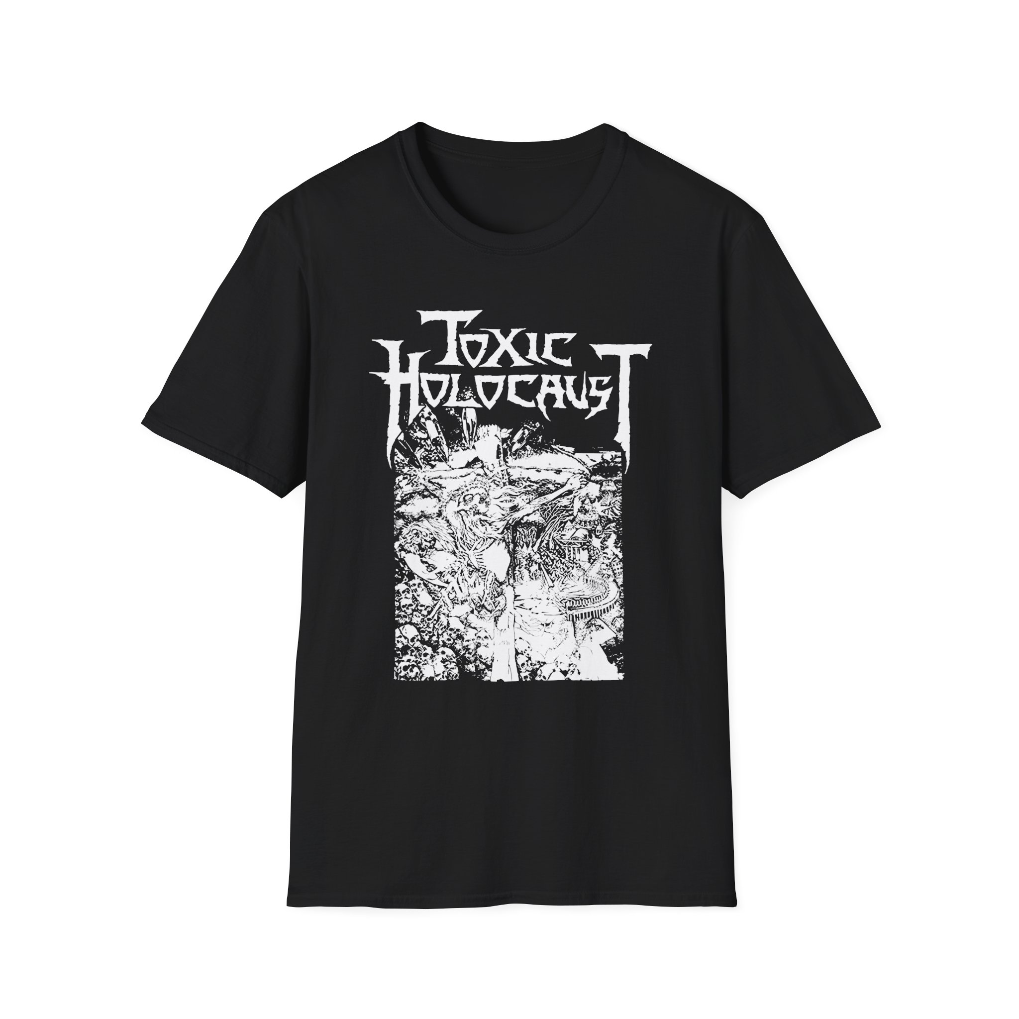 Toxic Holocaust Nuke the Cross Unisex Softstyle T-Shirt