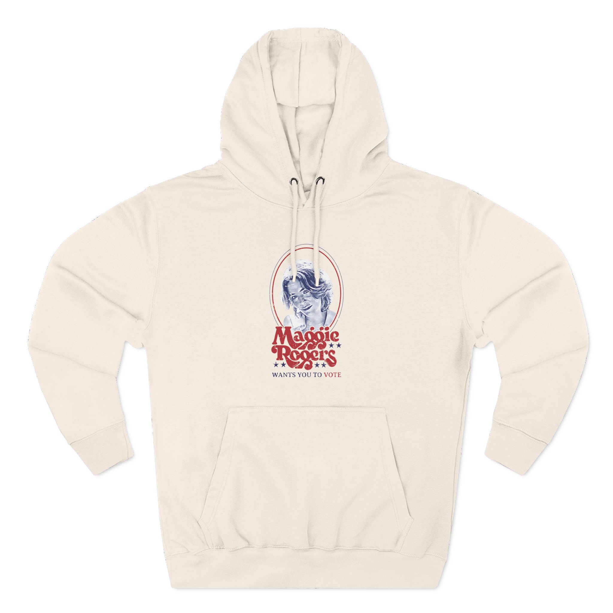 Maggie Rogers Wants You To Vote Three-Panel Fleece Hoodie