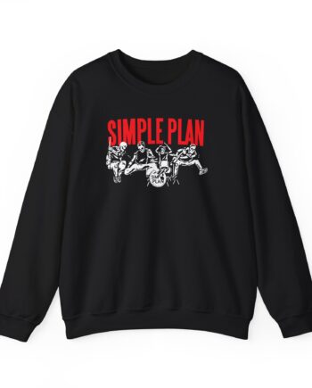 Simple Plan Live Skeleton Unisex Heavy Blend™ Crewneck Sweatshirt
