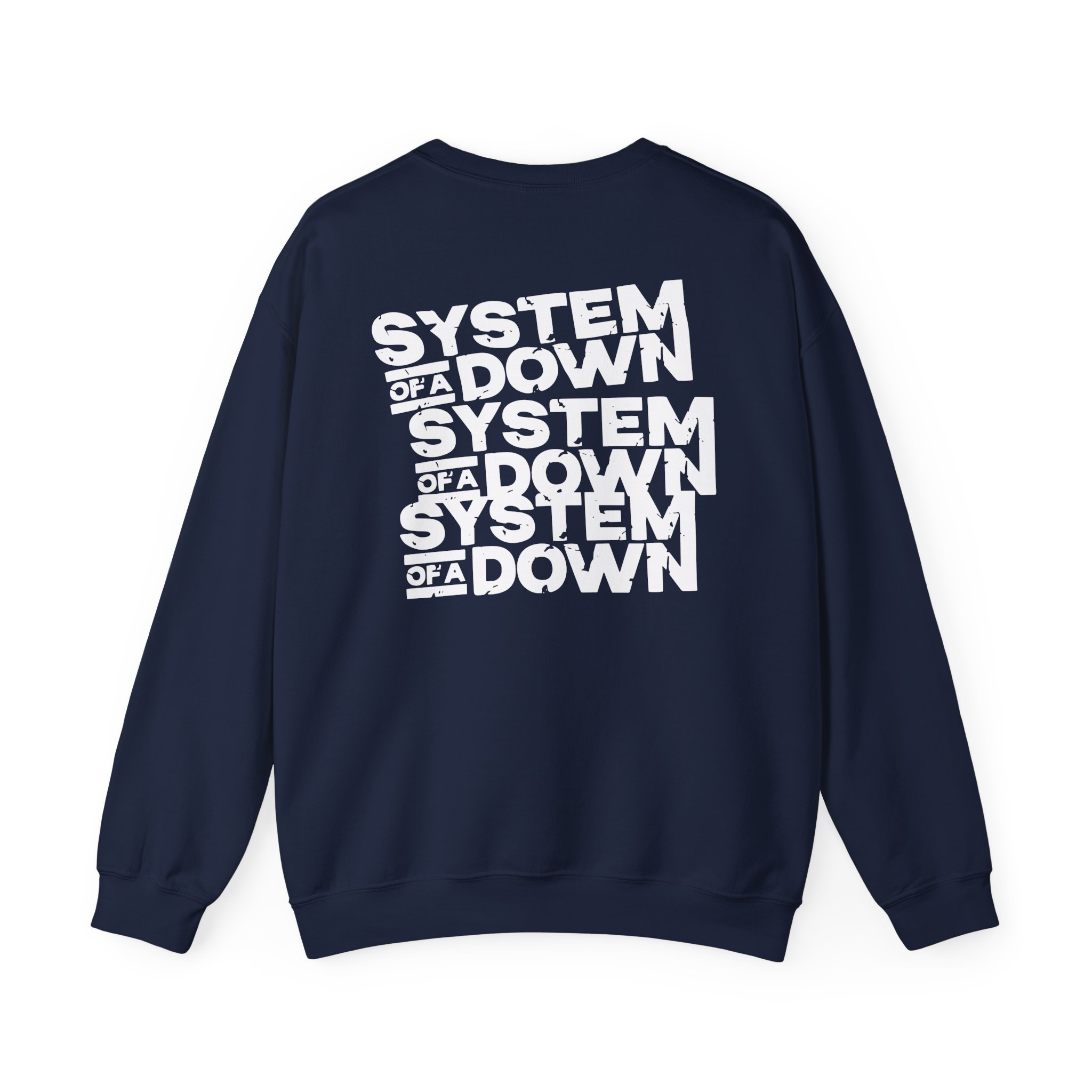 System of a Down Awake Distressed Unisex Heavy Blendâ„¢ Crewneck Sweatshirt
