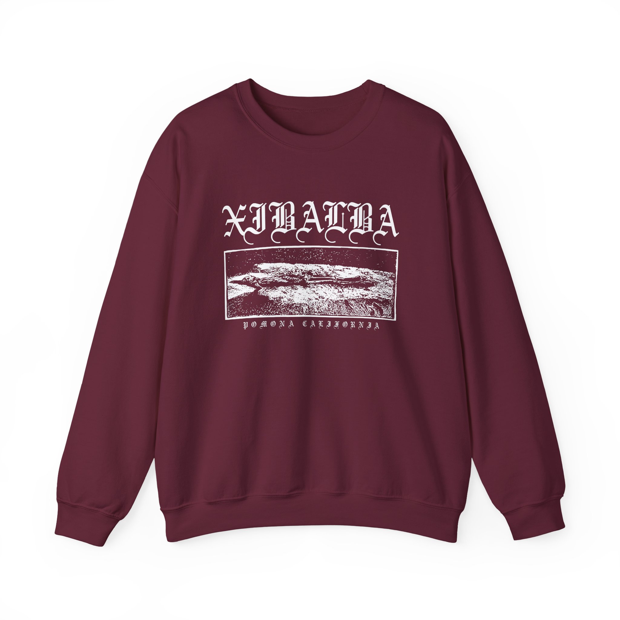 Xibalba Inking Body Unisex Heavy Blendâ„¢ Crewneck Sweatshirt