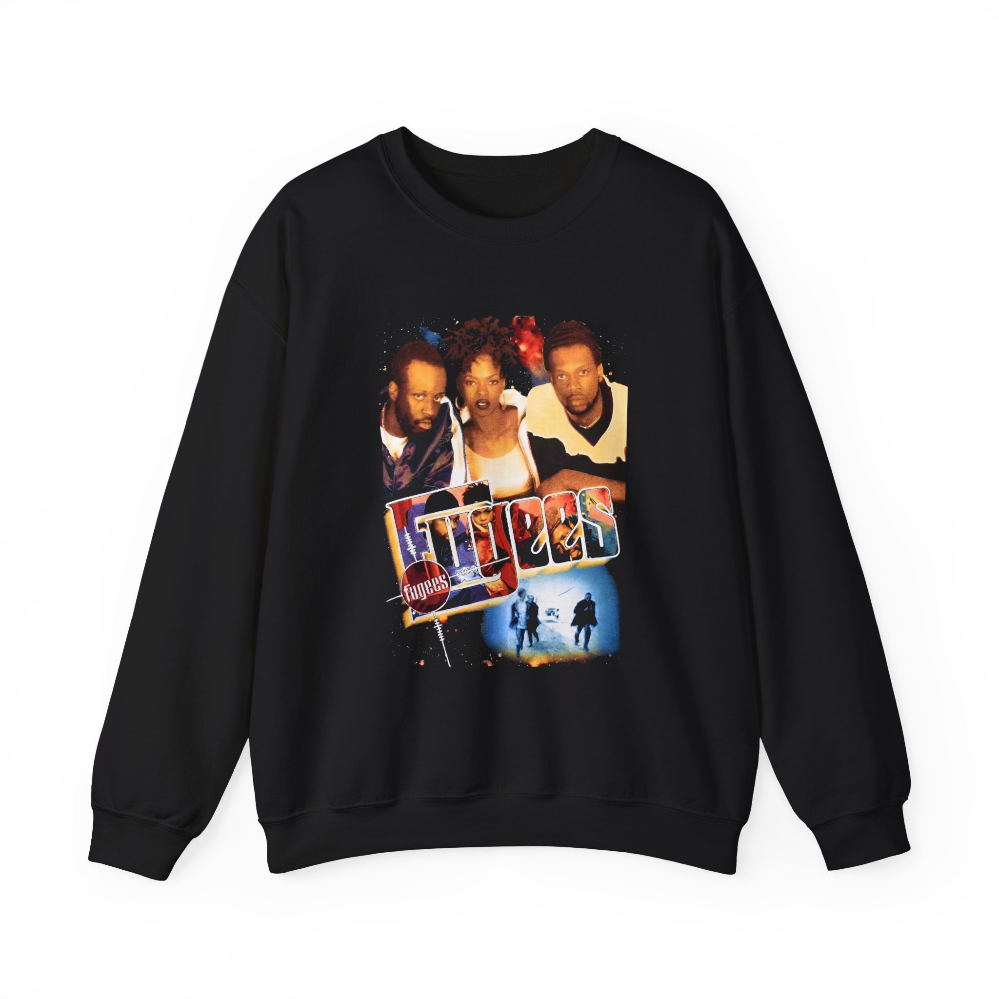Fugees No Woman No Cry the Score Unisex Heavy Blendâ„¢ Crewneck Sweatshirt
