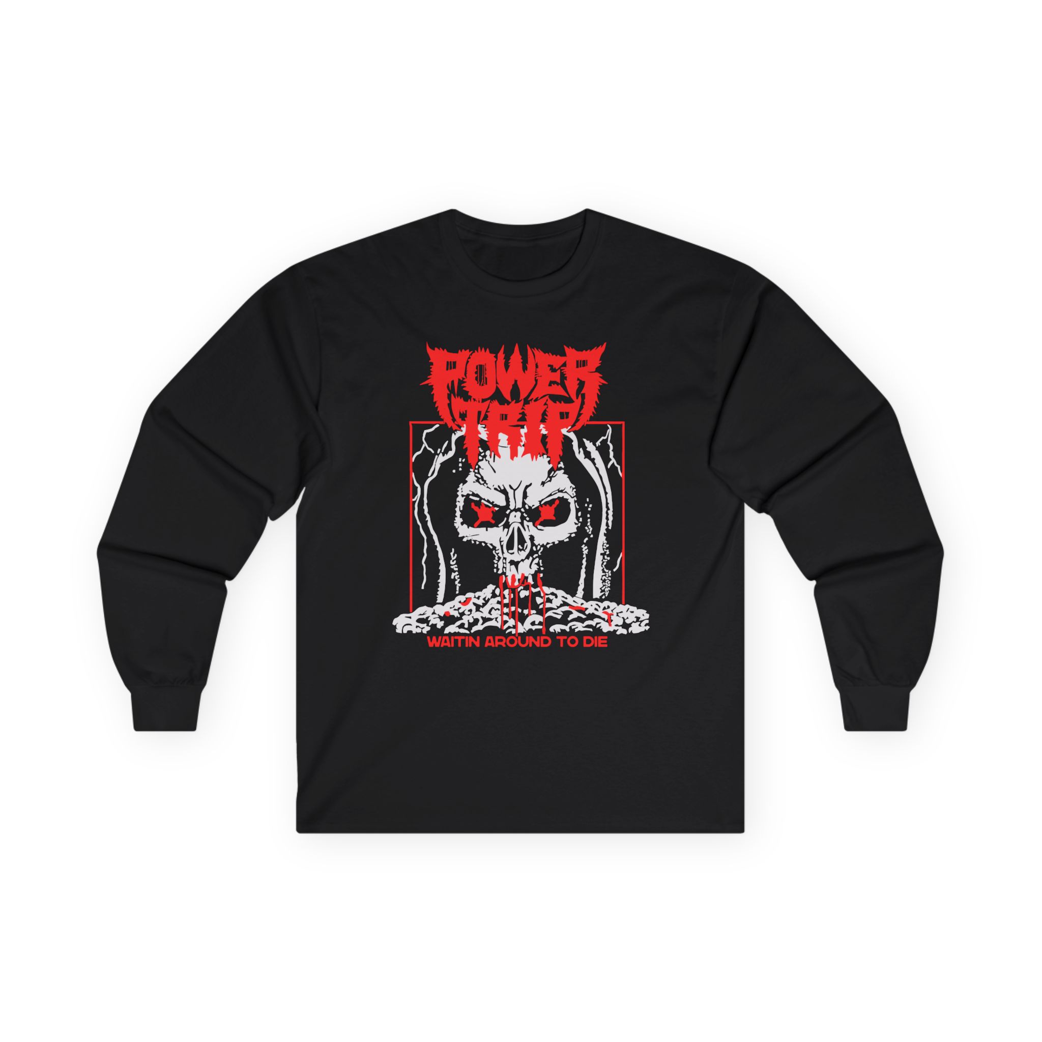Power Trip Waiting Unisex Ultra Cotton Long Sleeve Tee