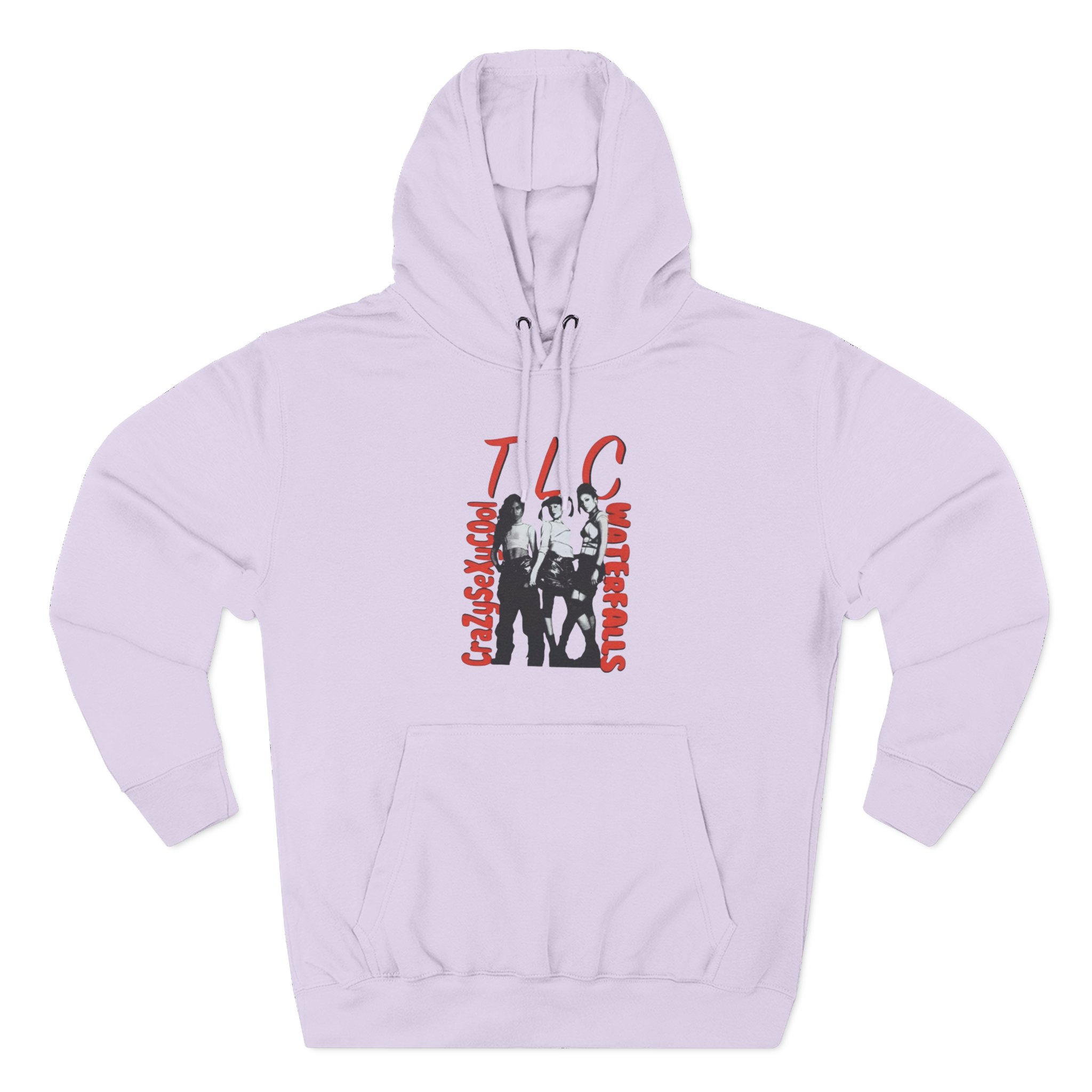 TLC Waterfalls Three-Panel Fleece Hoodie