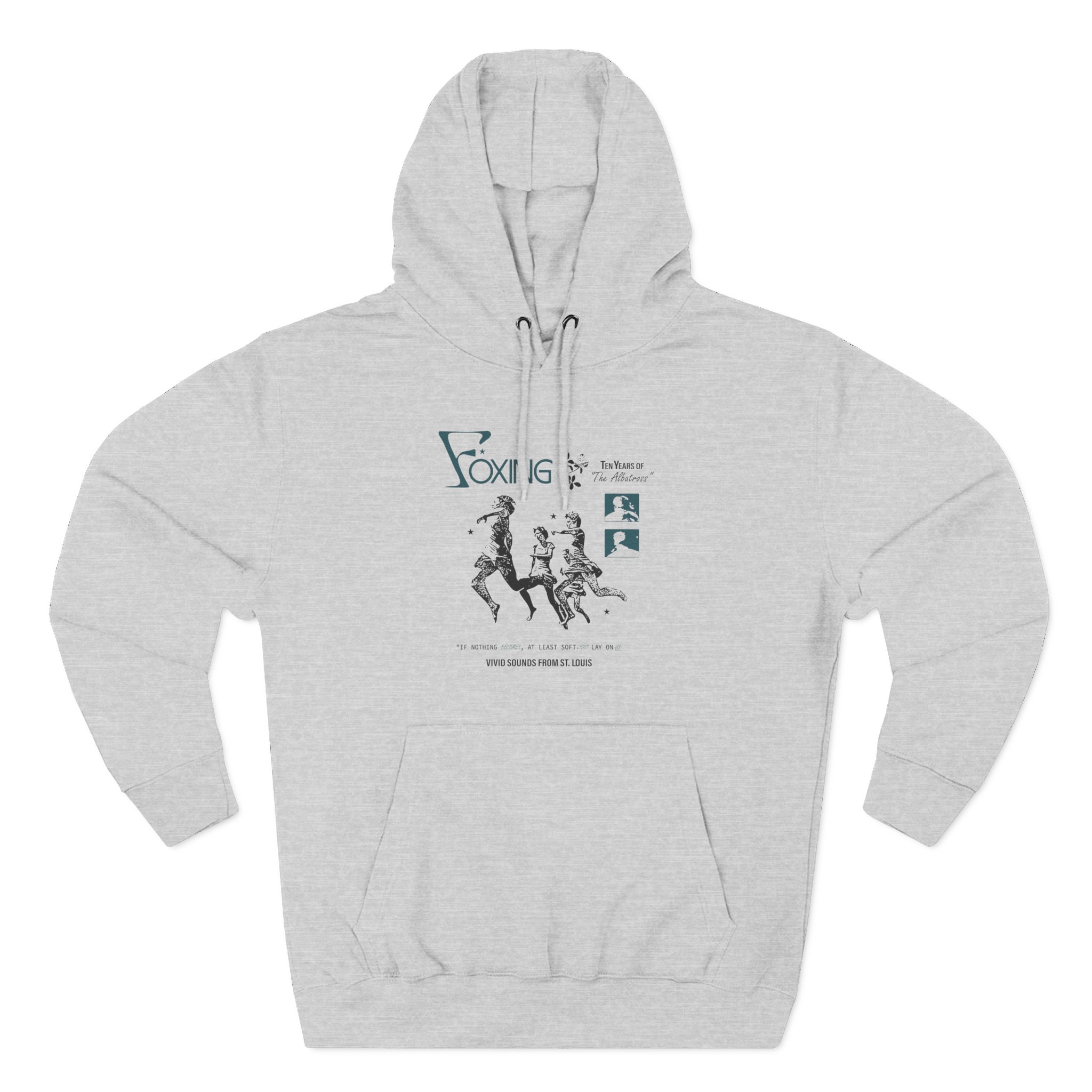 Foxing 10 Year Three-Panel Fleece Hoodie