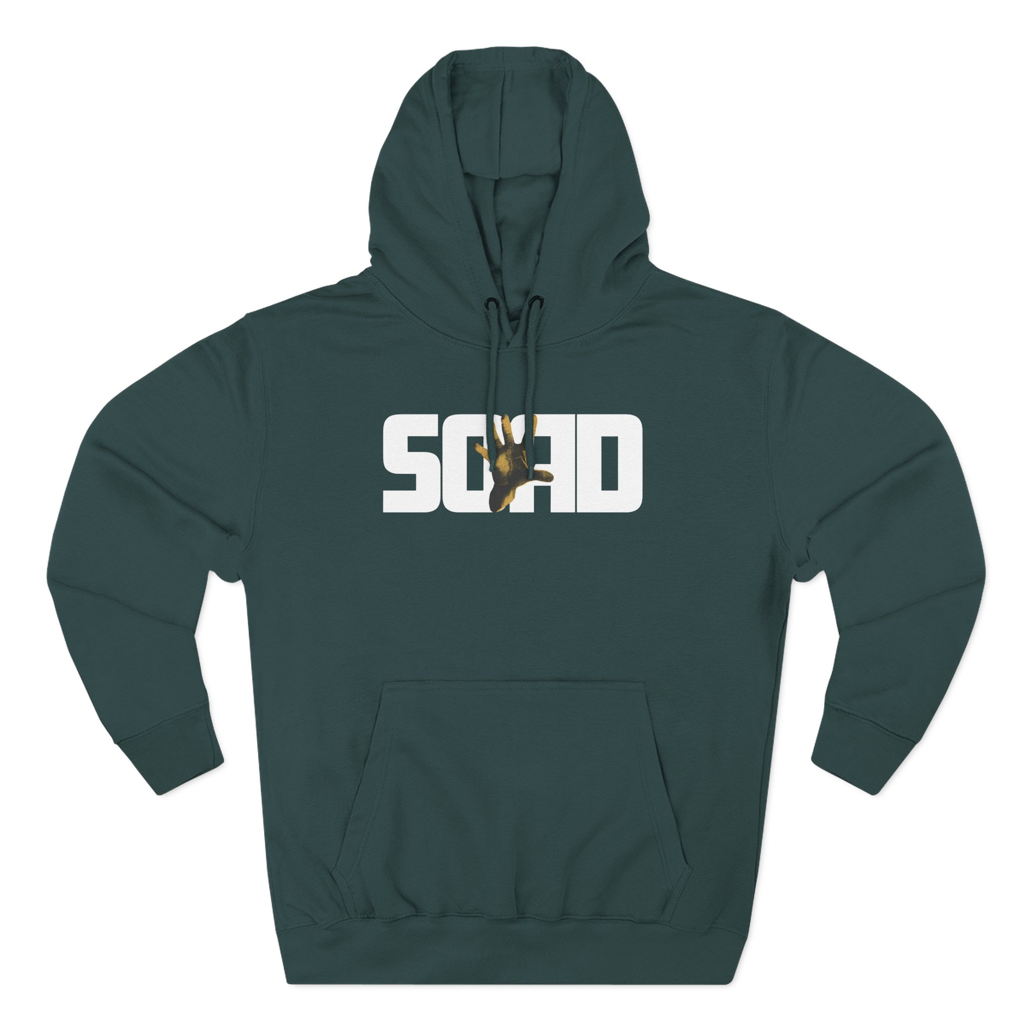 System of a Down Gold Hand Three-Panel Fleece Hoodie