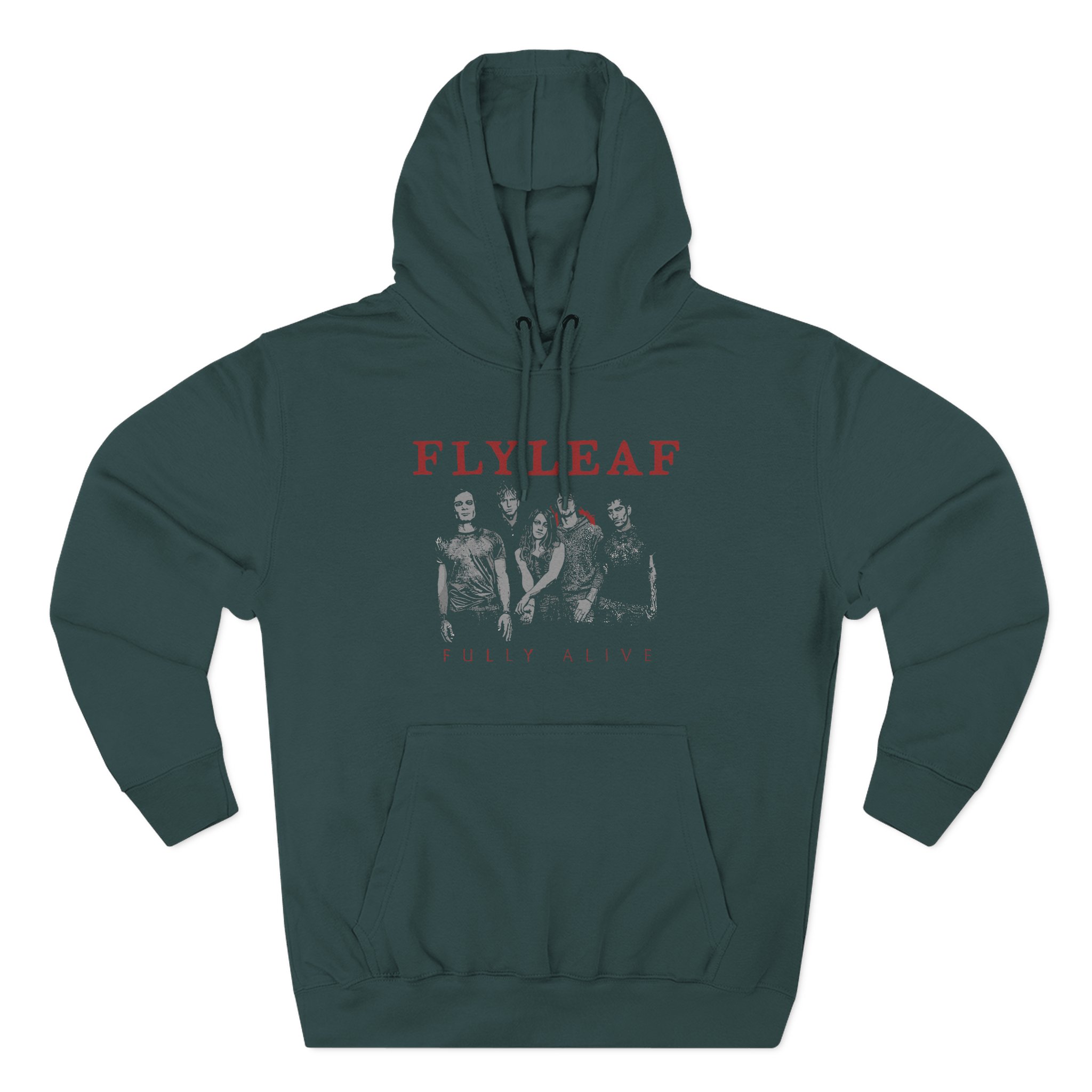 Flyleaf Fully Alive Three-Panel Fleece Hoodie