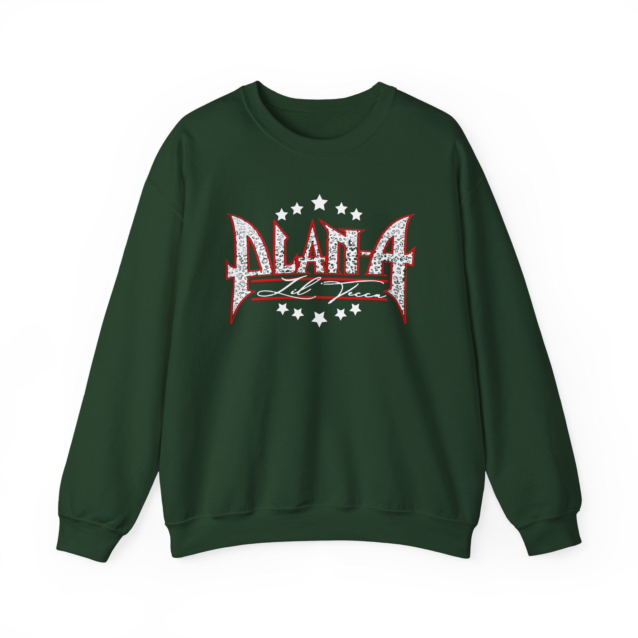 Lil Tecca Plan a Metal Logo Unisex Heavy Blendâ„¢ Crewneck Sweatshirt