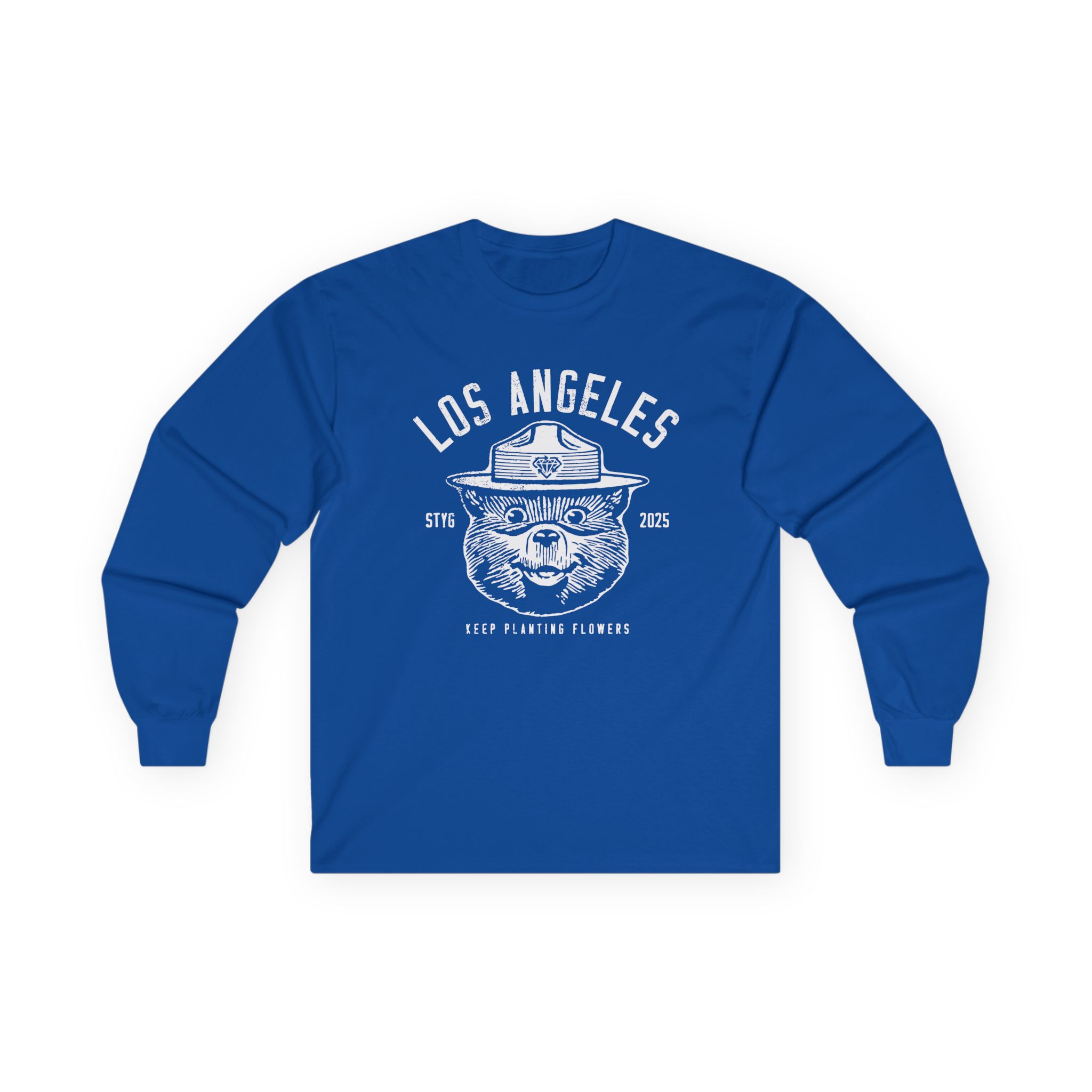 Stick to Your Guns Keep Planting Flowers Los Angeles Unisex Ultra Cotton Long Sleeve Tee
