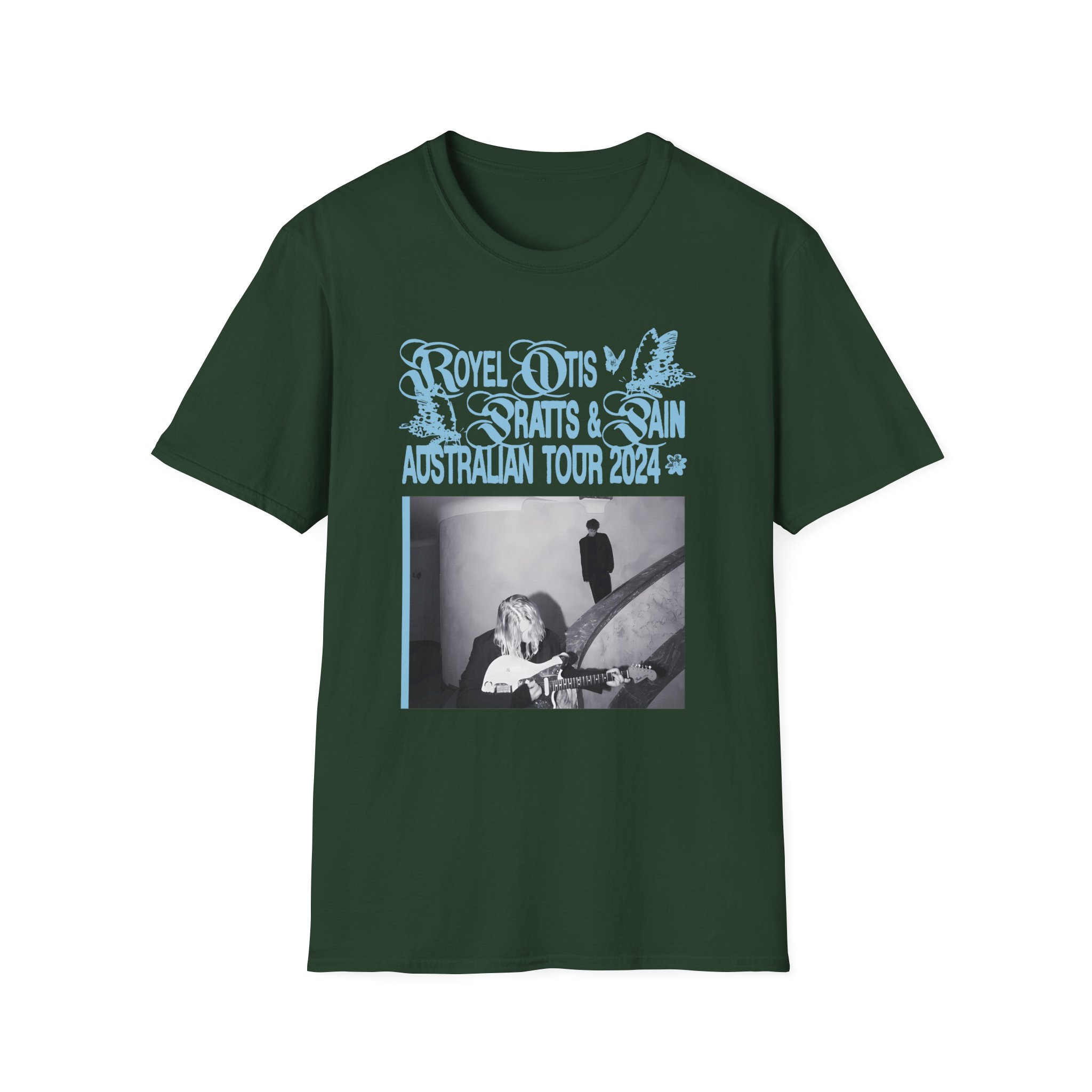 Royel Otis Band Pratts and Pain Australian Tour 2024 Unisex Softstyle T-Shirt