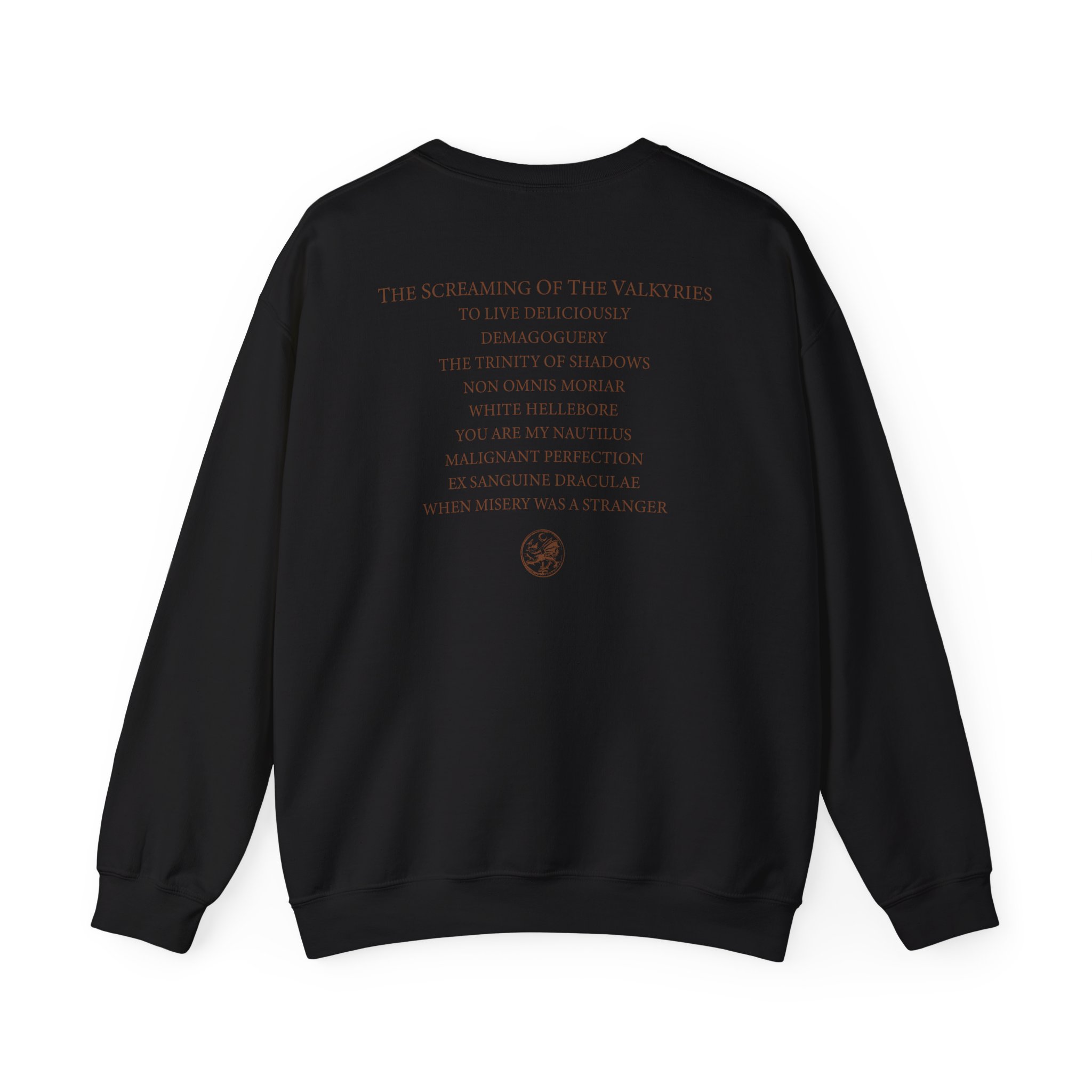 Cradle of Filth Valkyrie Sigil Unisex Heavy Blendâ„¢ Crewneck Sweatshirt