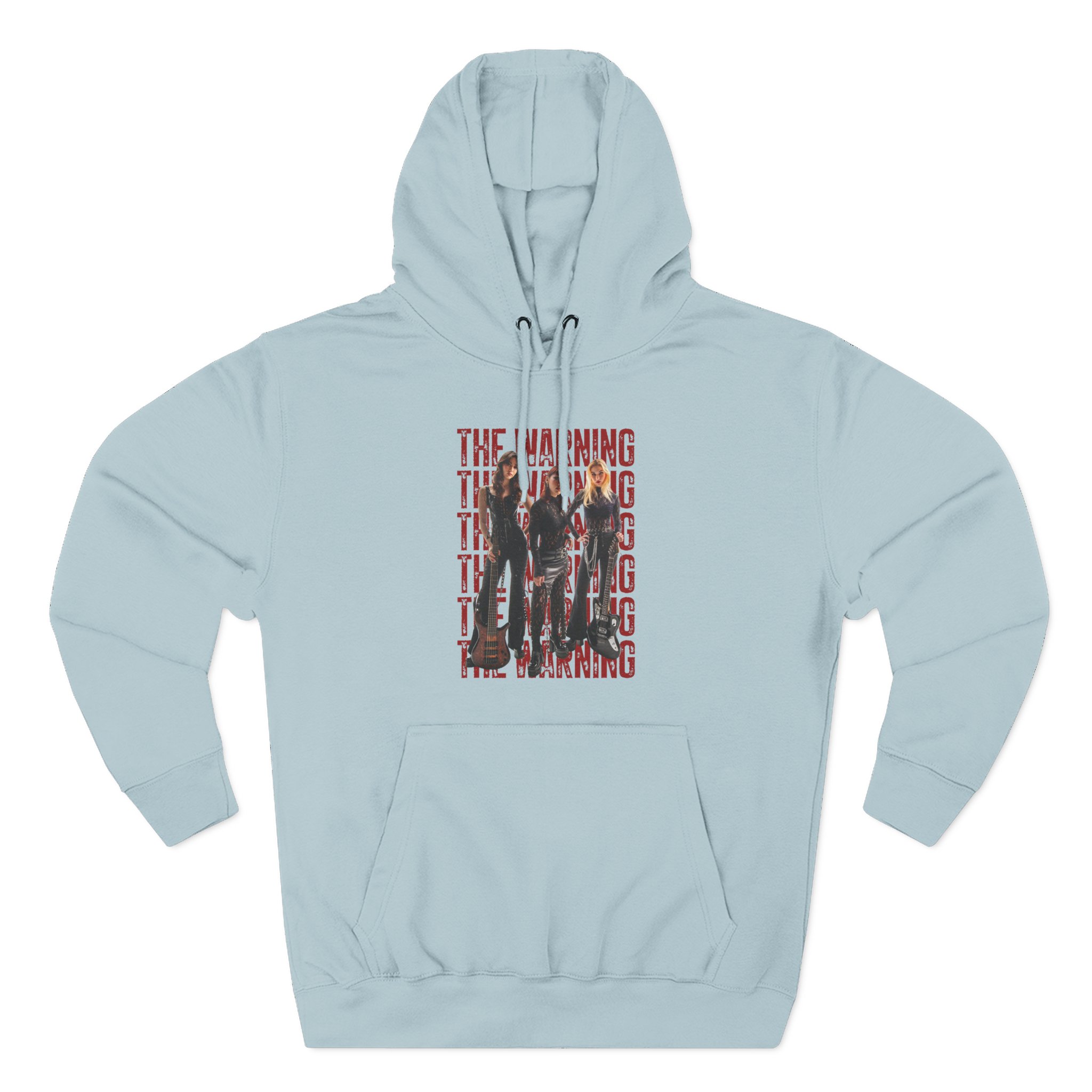 The Warning Stacked Three-Panel Fleece Hoodie