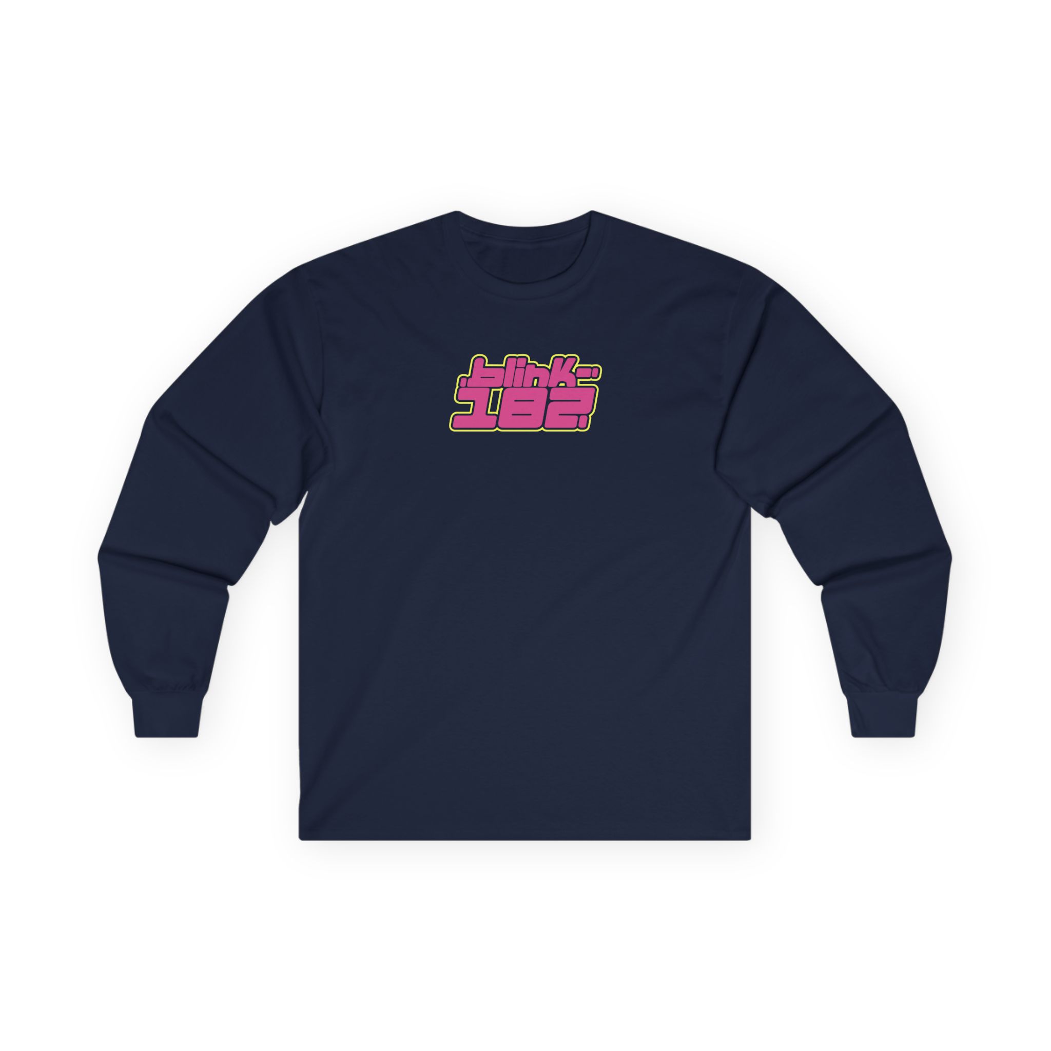 Blink 182 Blue Logo Unisex Ultra Cotton Long Sleeve Tee