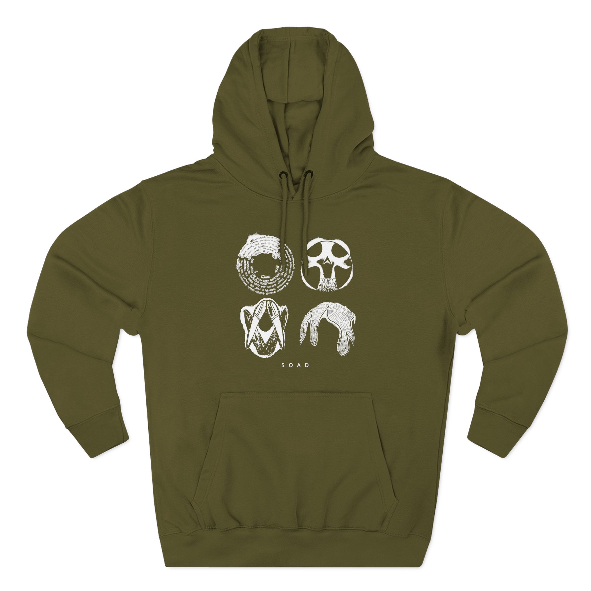 System of a Down All for One Three-Panel Fleece Hoodie