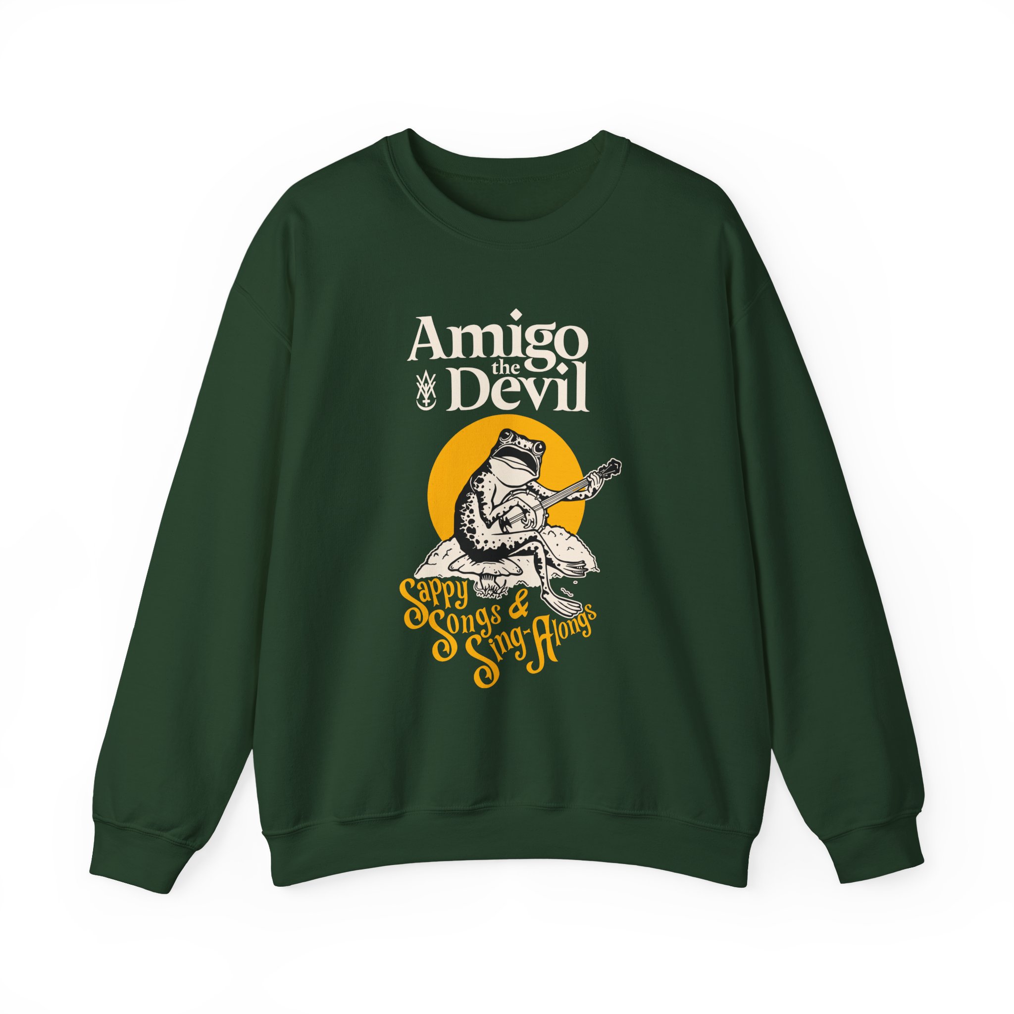 Amigo the Devil Sappy Songs Unisex Heavy Blendâ„¢ Crewneck Sweatshirt