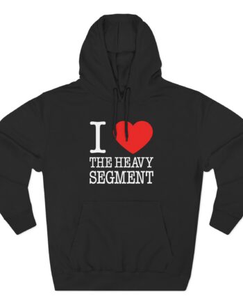 Ymh I Heart the Heavy Segment Three-Panel Fleece Hoodie