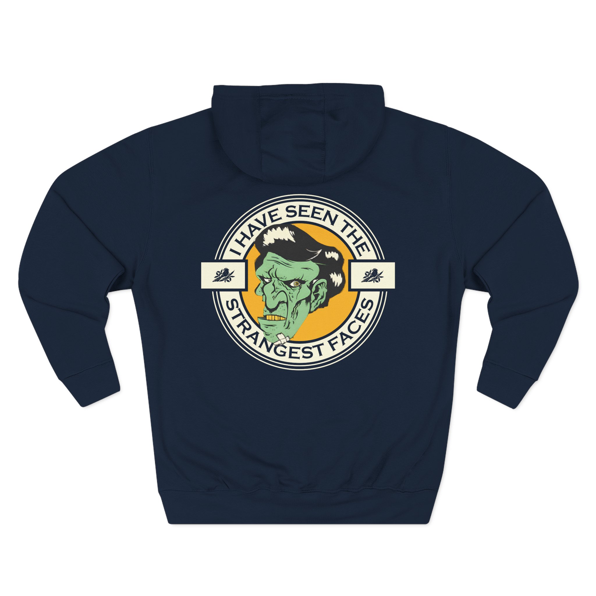 Bayside Strangest Faces Three-Panel Fleece Hoodie