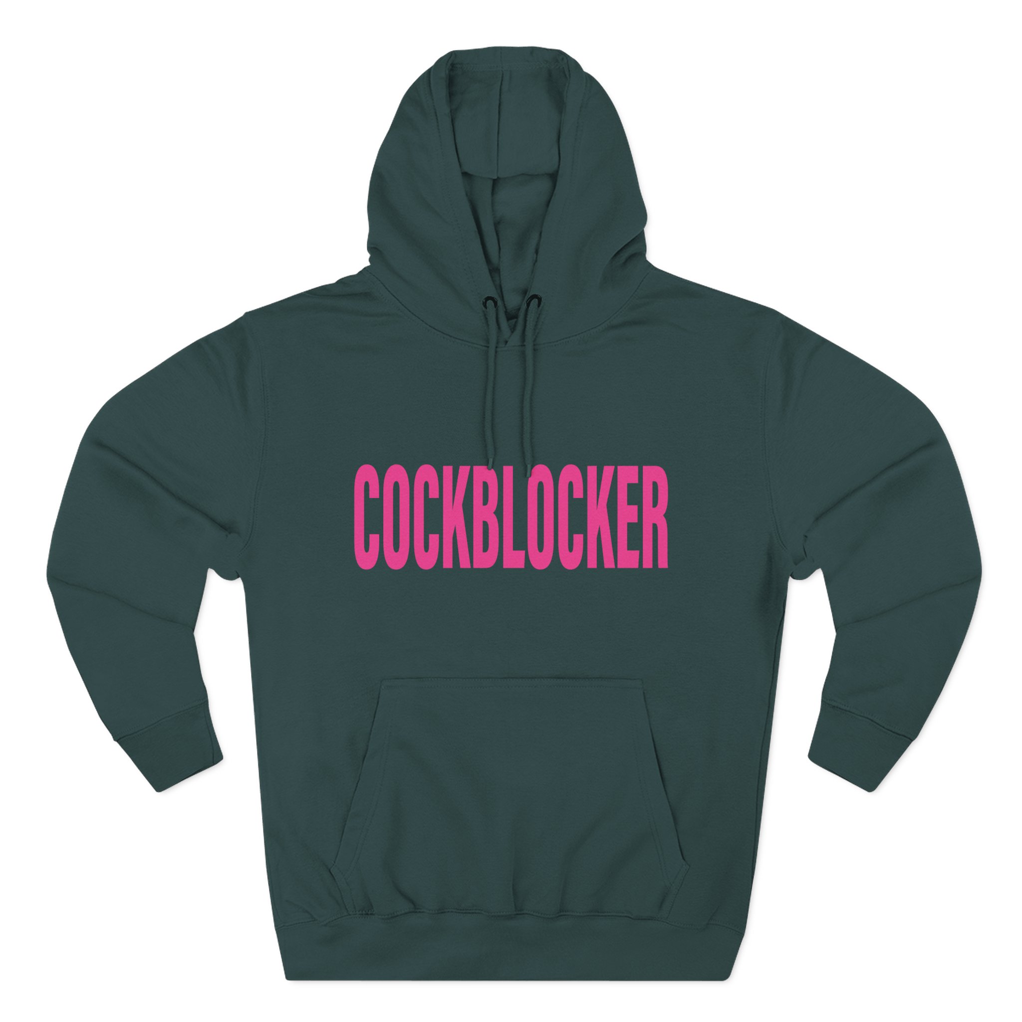 Kim Petras Cockblocker Three-Panel Fleece Hoodie