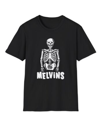 Melvins Skeleton Logo Unisex Softstyle T-Shirt