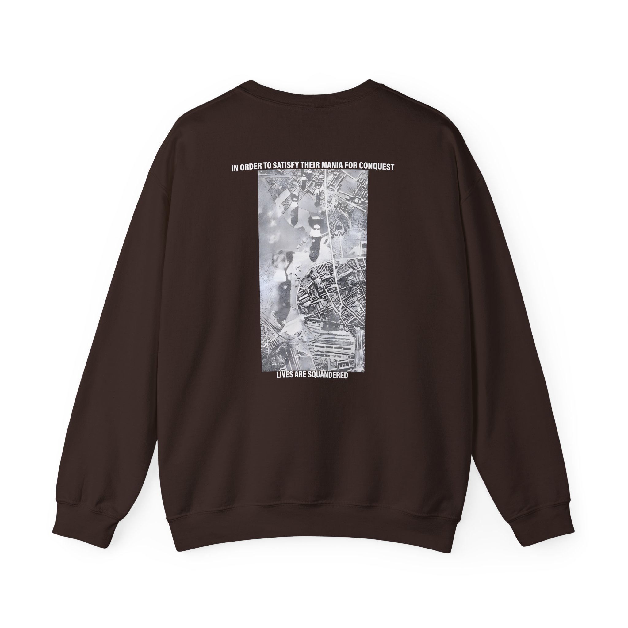 Discharge Why? Unisex Heavy Blendâ„¢ Crewneck Sweatshirt
