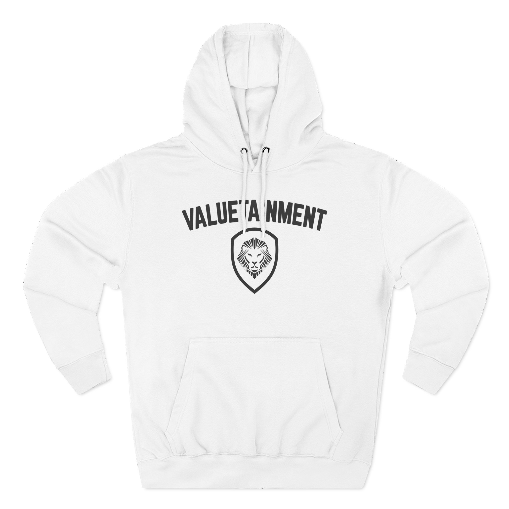 Valuetainment Three-Panel Fleece Hoodie