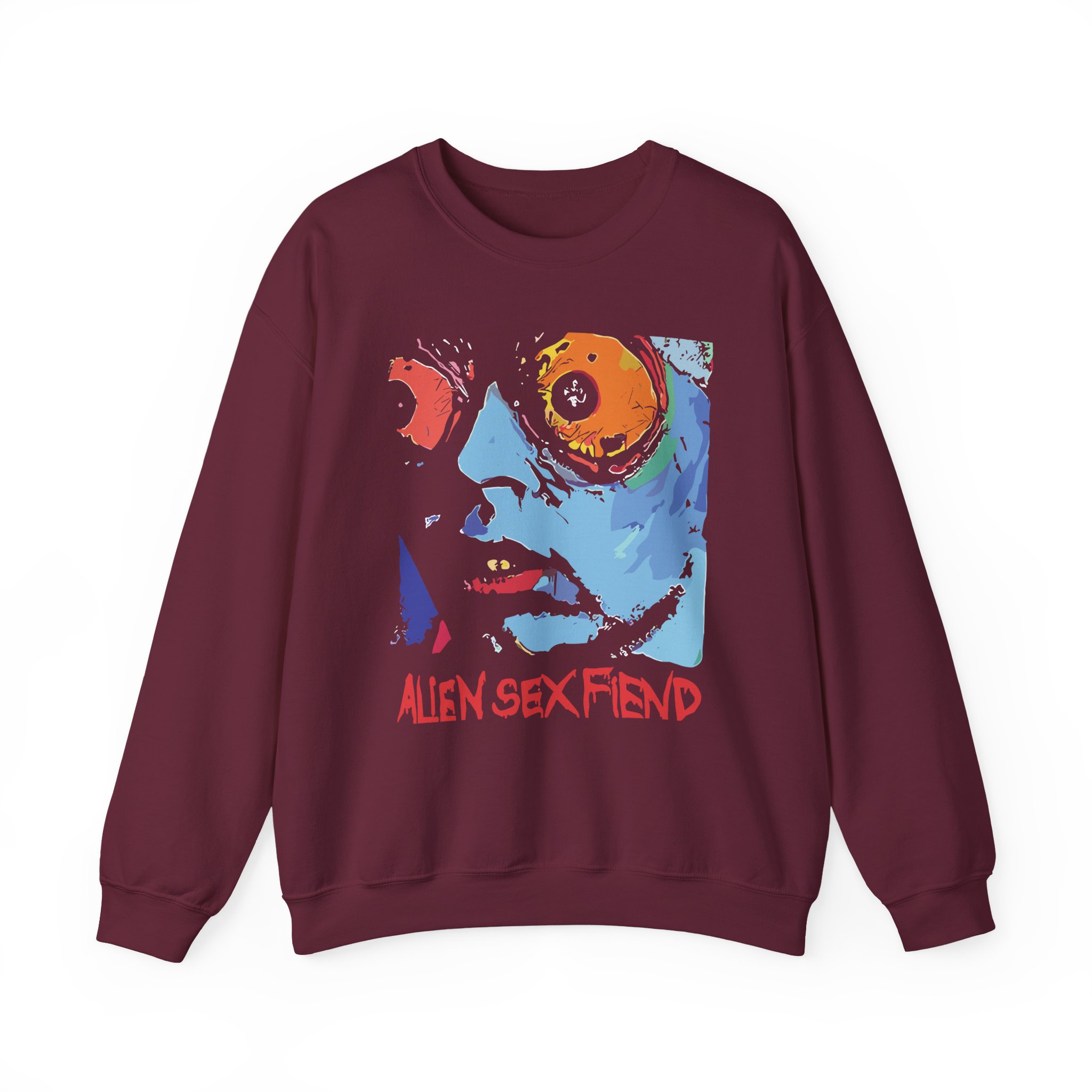 Alien Sex Fiend Acid Bath Unisex Heavy Blendâ„¢ Crewneck Sweatshirt