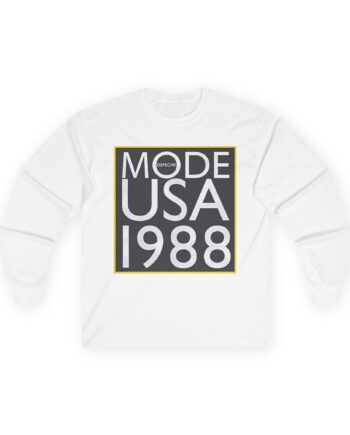 Depeche Mode USA 1988 Unisex Ultra Cotton Long Sleeve Tee