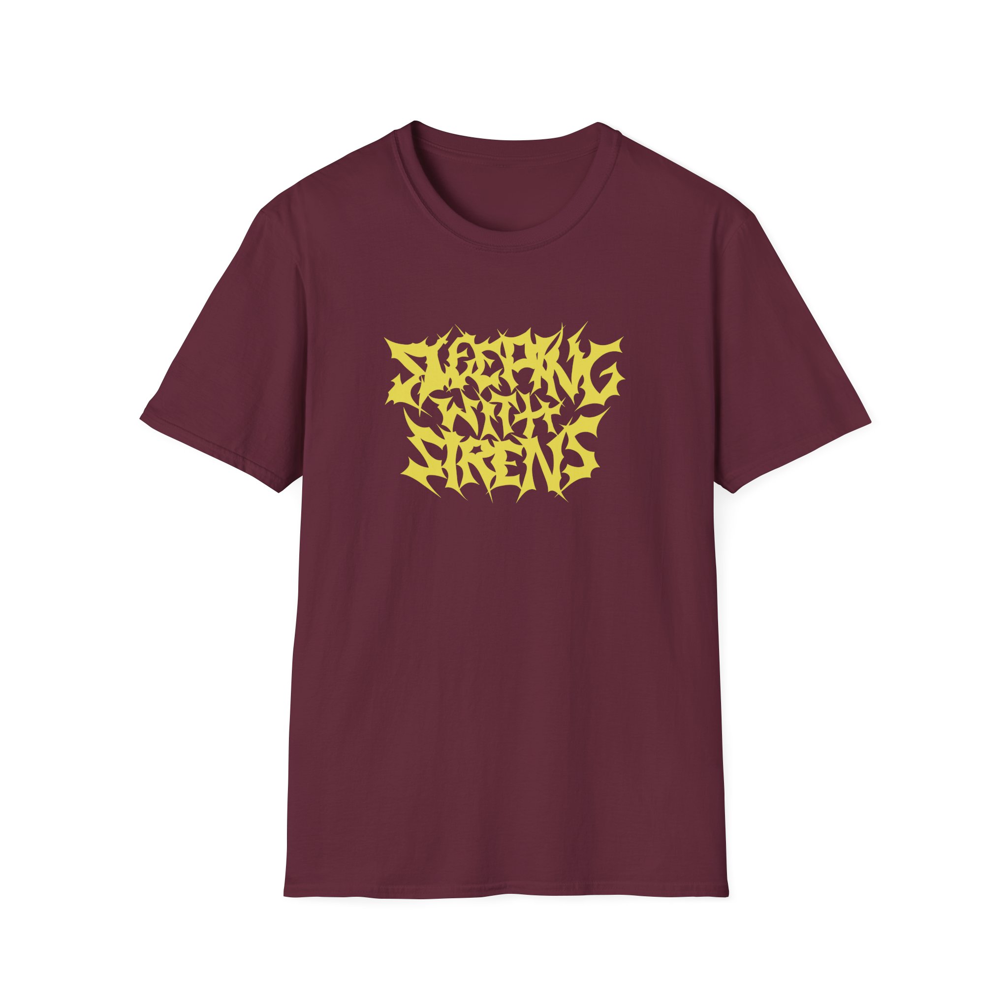 Sleeping With Sirens Metal Logo Unisex Softstyle T-Shirt