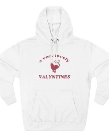 Lyn Lapid Valyntines Day Three-Panel Fleece Hoodie