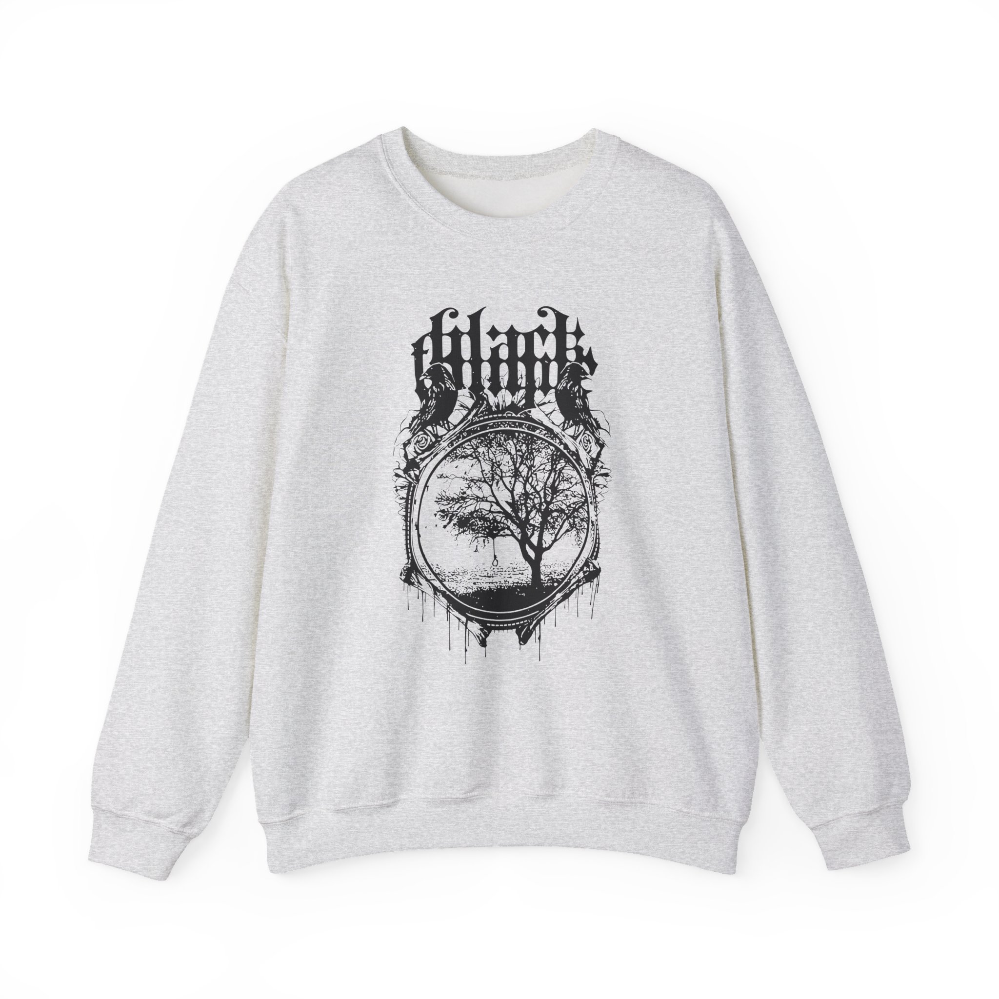 Black Tongue Murder Of Crows Unisex Heavy Blendâ„¢ Crewneck Sweatshirt