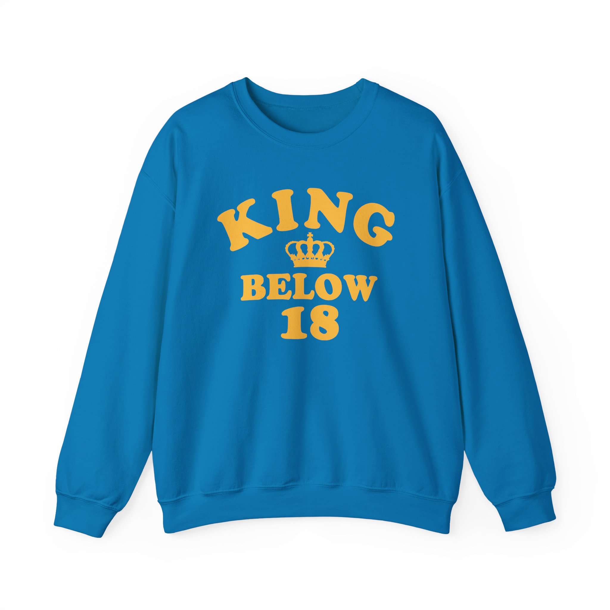 Ymh King Below 18 Toddler Unisex Heavy Blendâ„¢ Crewneck Sweatshirt