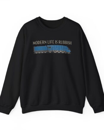 Blur Modern Life is Rubbish Train Unisex Heavy Blend™ Crewneck Sweatshirt