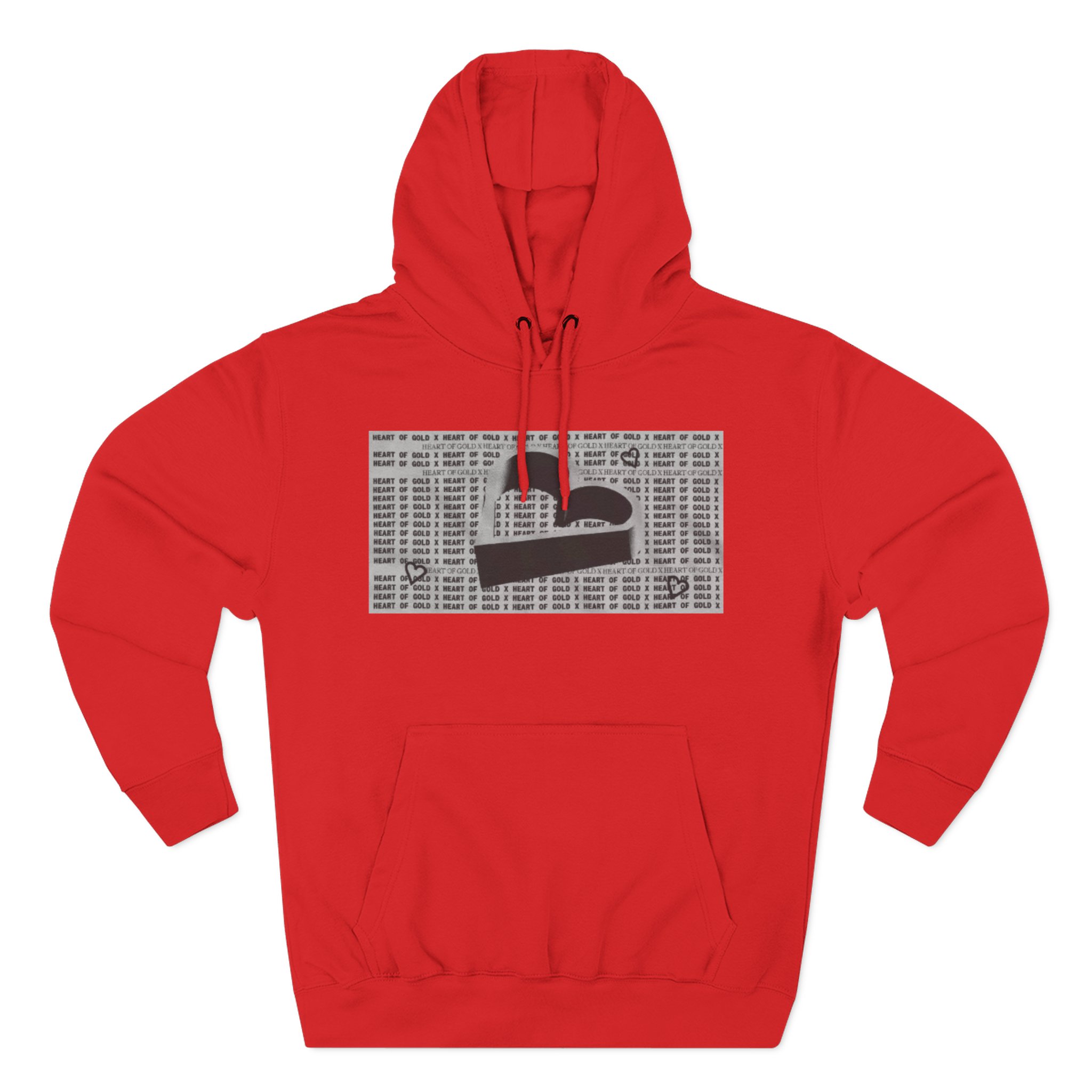 Mumbo Jumbo Heart of Grunge Three-Panel Fleece Hoodie