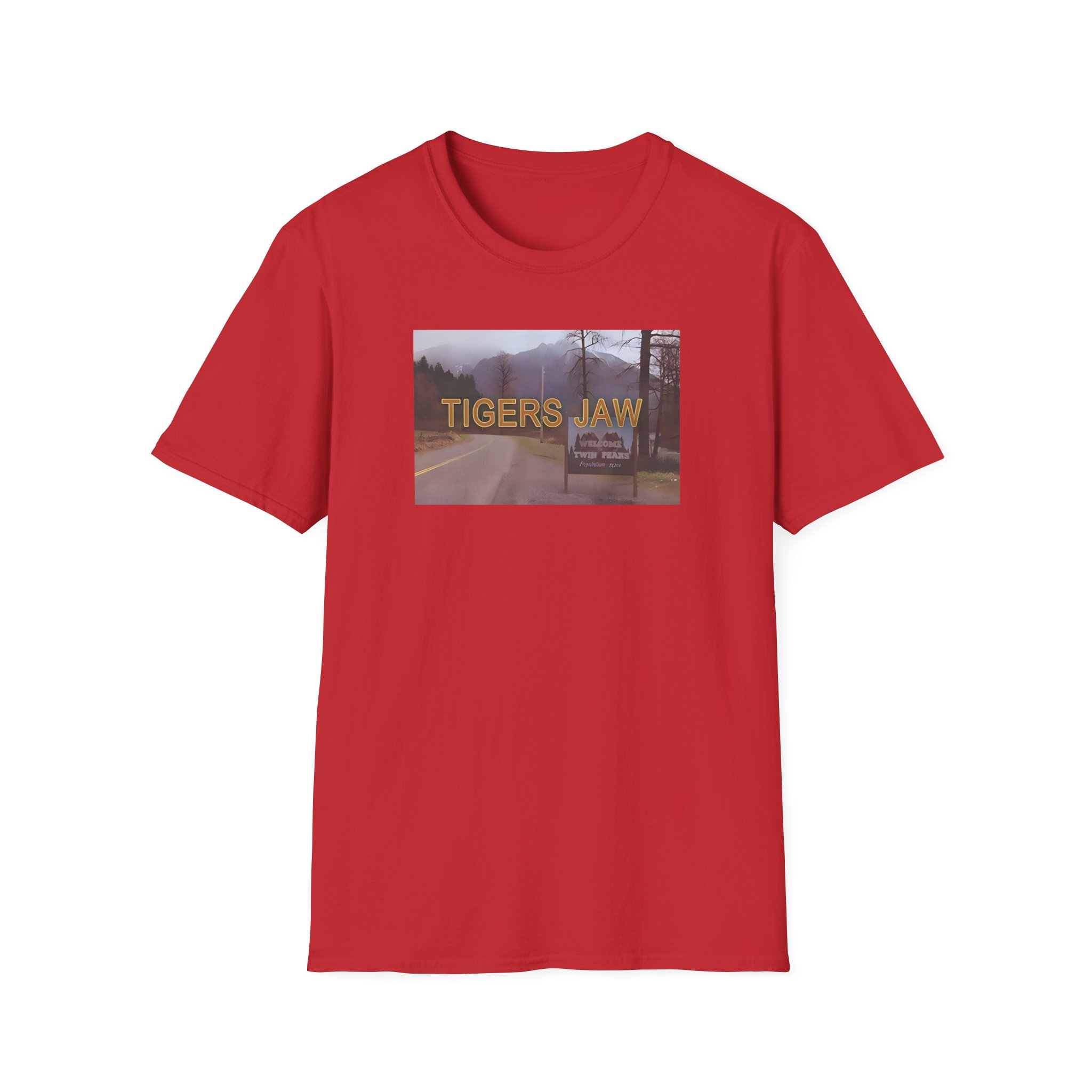 Tigers Jaw Twin Peaks Unisex Softstyle T-Shirt