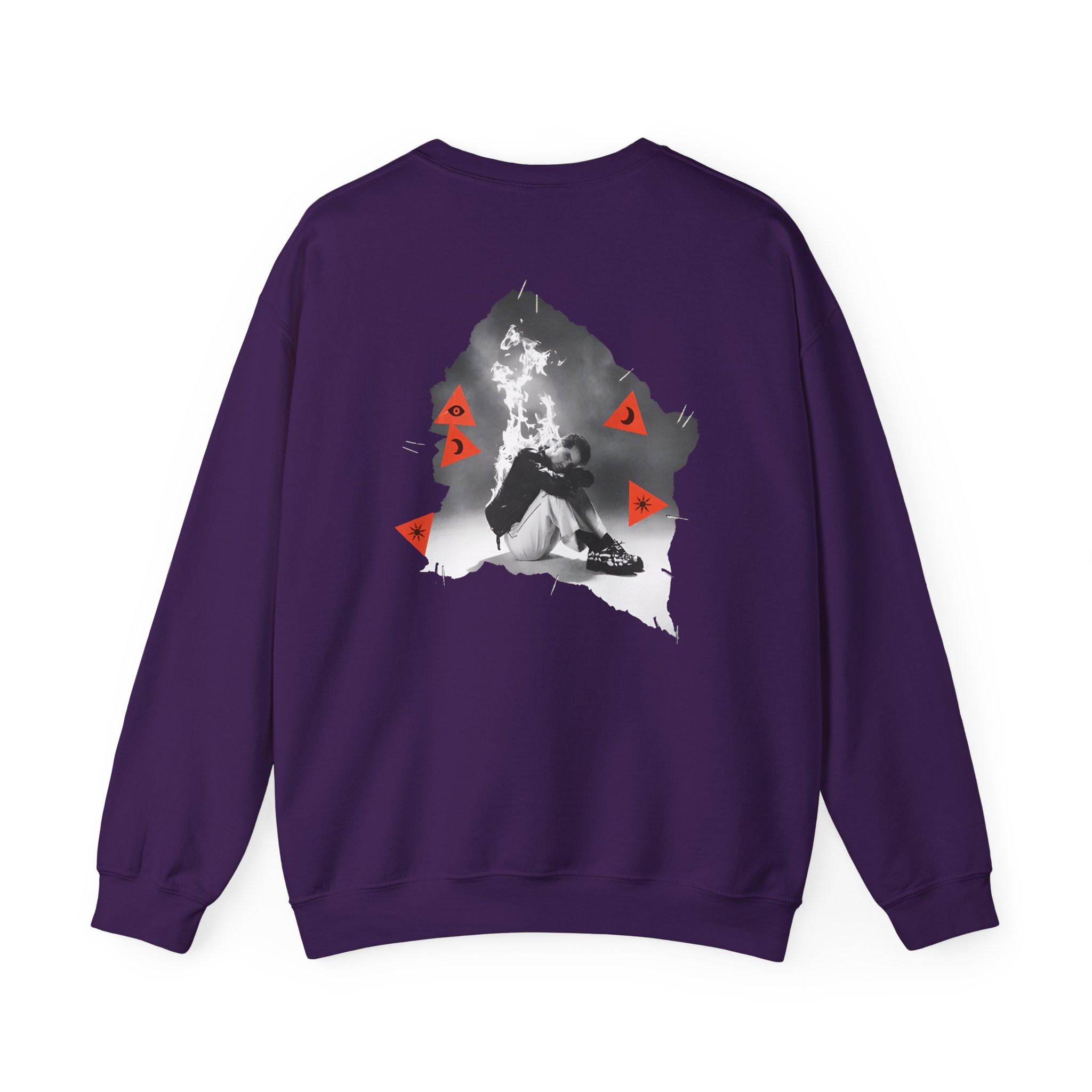 Panic at the Disco Eu/uk Tour Unisex Heavy Blendâ„¢ Crewneck Sweatshirt