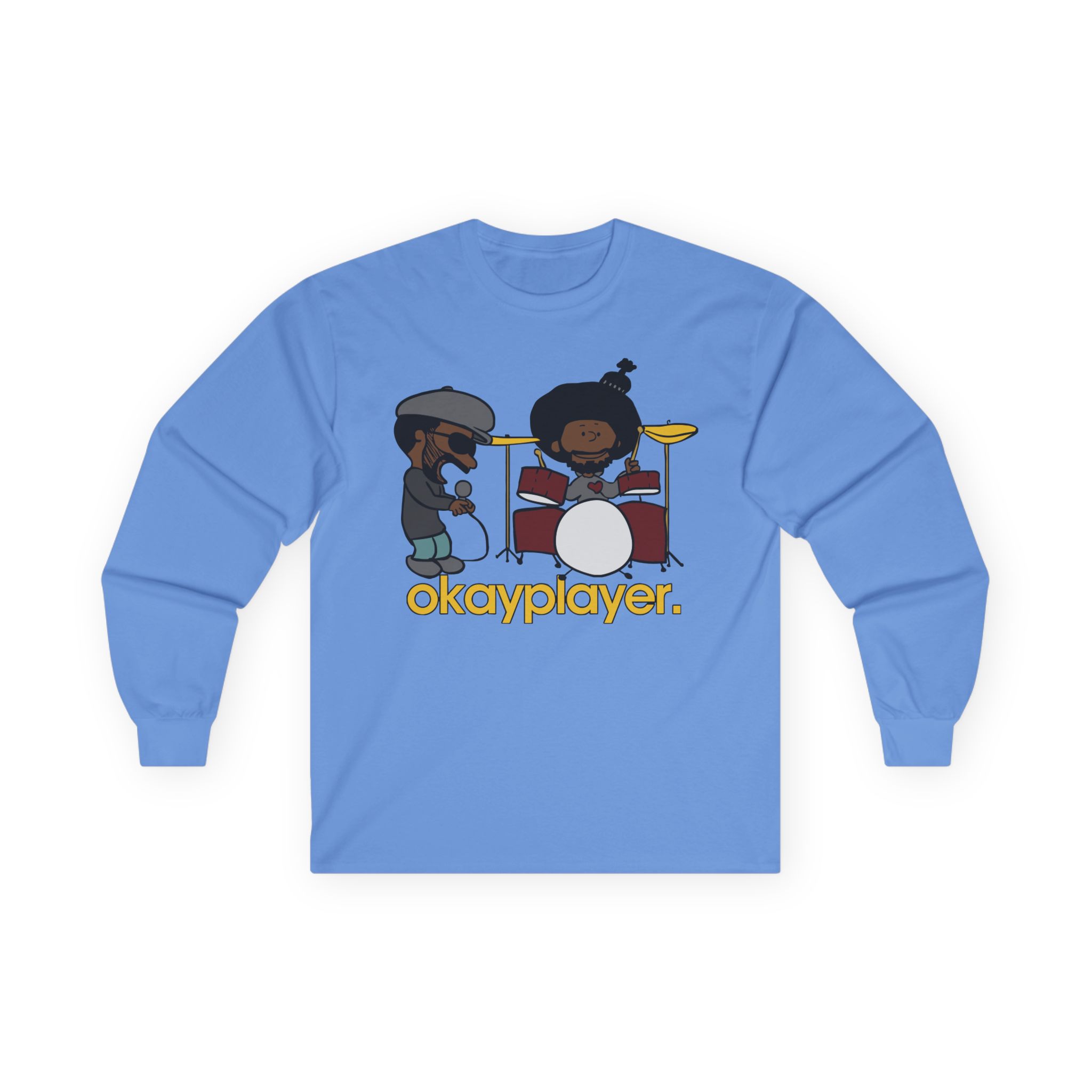 The Roots Black Thought & Questlove Okayplayer Unisex Ultra Cotton Long Sleeve Tee
