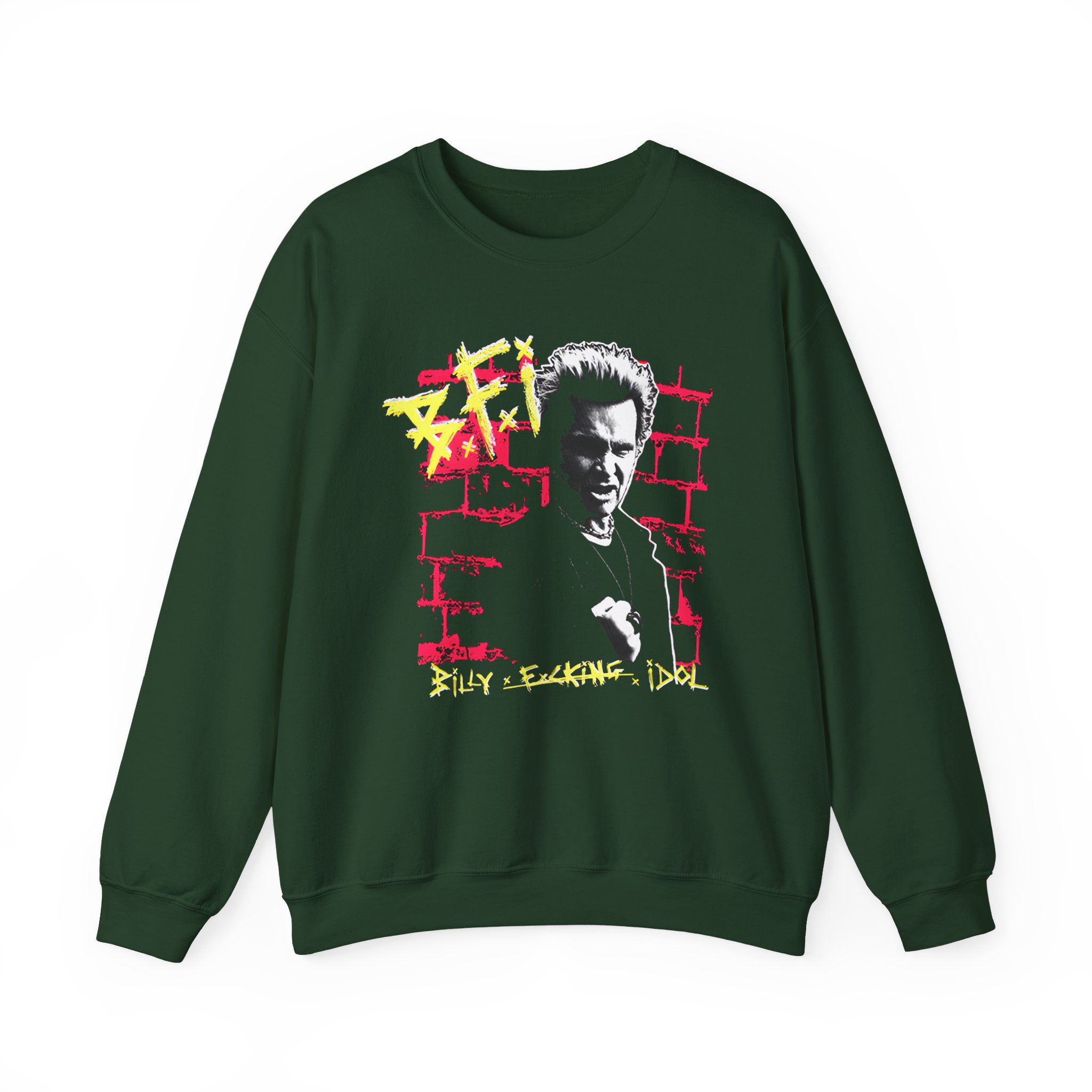 Billy Idol BFI Brick Unisex Heavy Blendâ„¢ Crewneck Sweatshirt