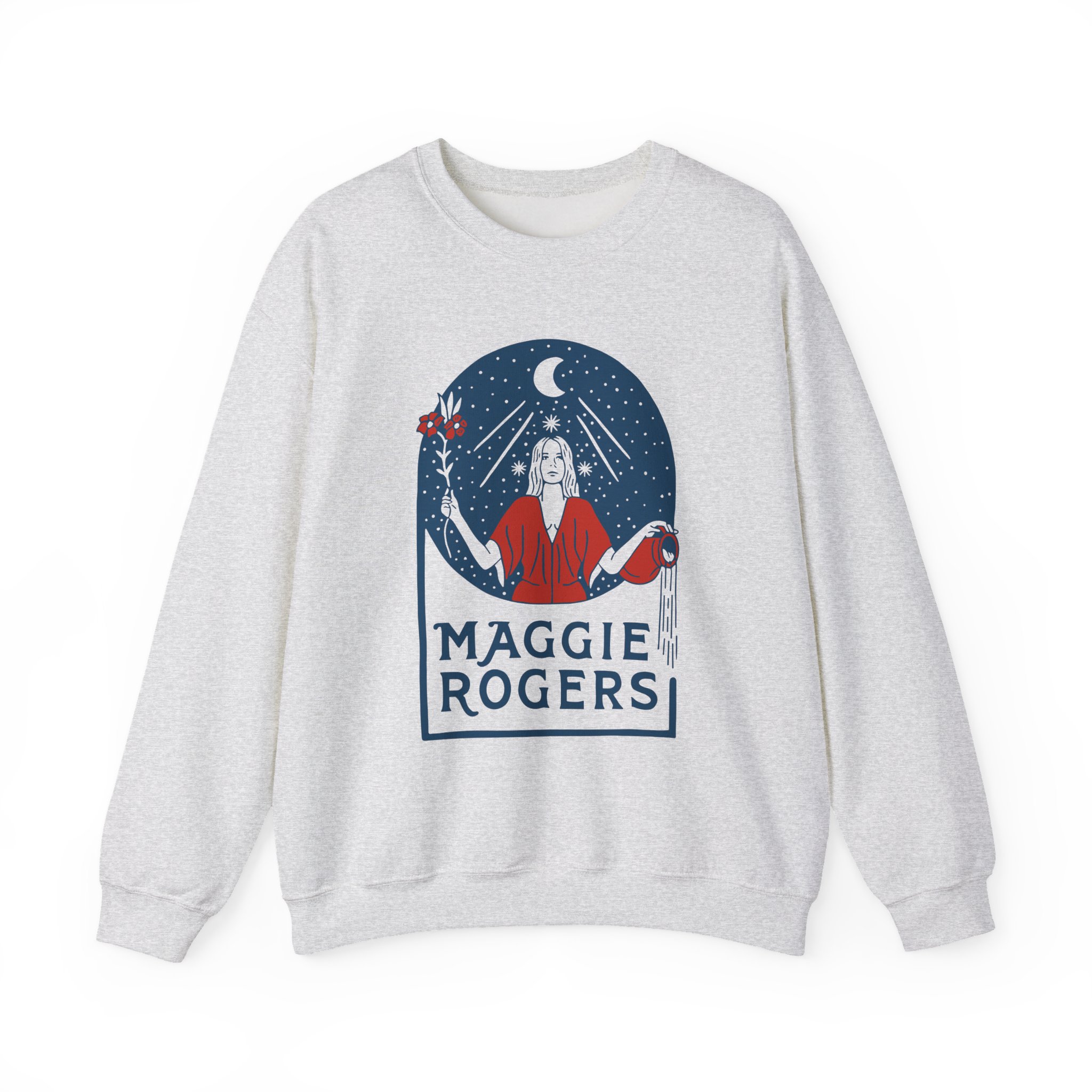 Maggie Rogers Heard It in a Past Life Magi Unisex Heavy Blendâ„¢ Crewneck Sweatshirt