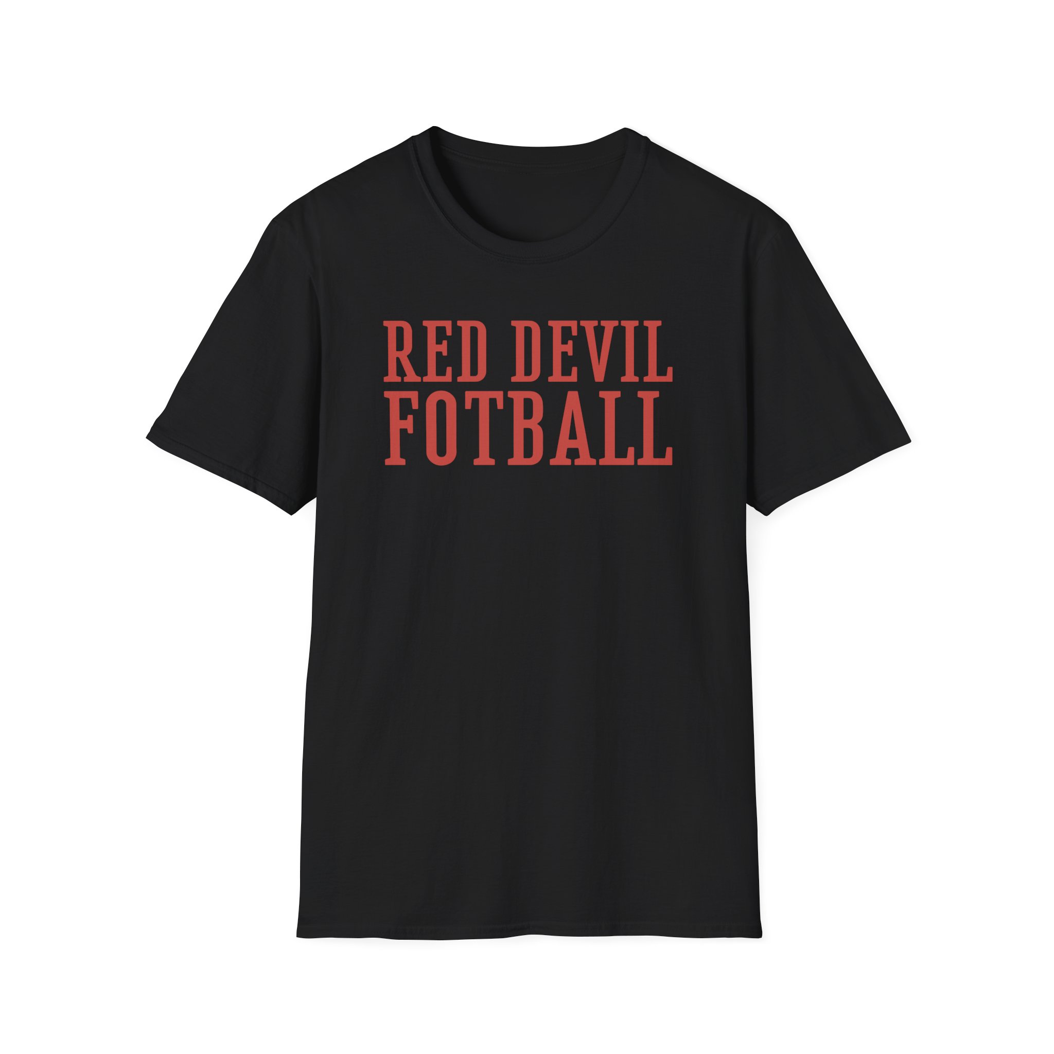 Shaboozey Red Devil Football Unisex Softstyle T-Shirt