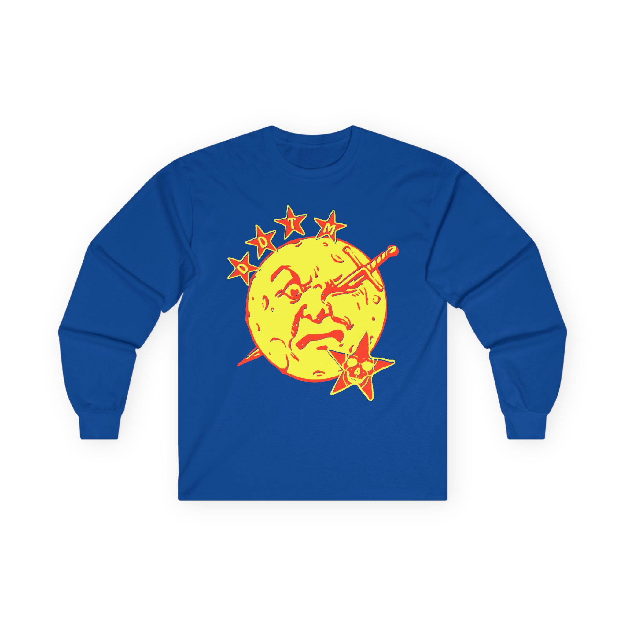 Foxing Moon Face Unisex Ultra Cotton Long Sleeve Tee