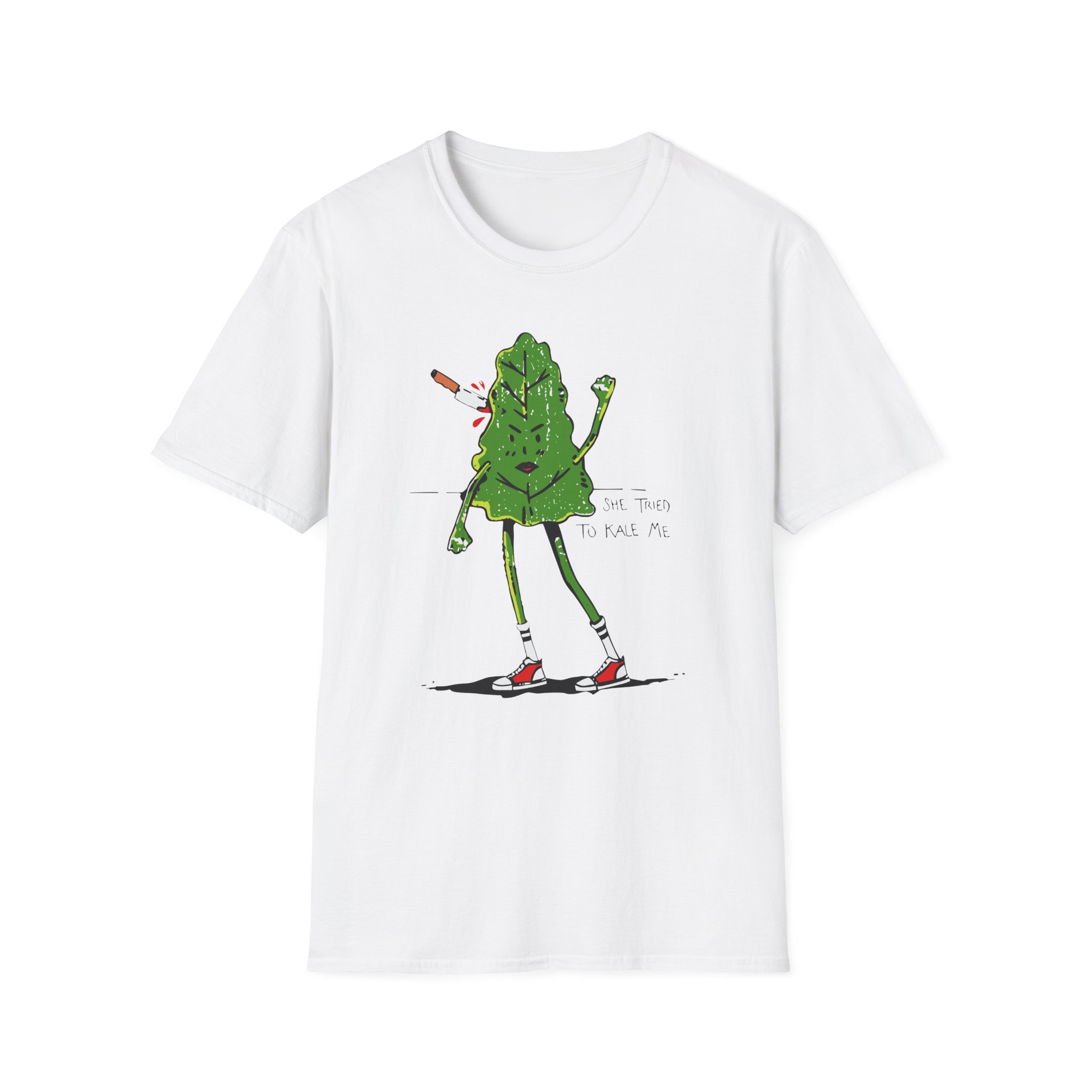 Chad Chad She Tired Kale Me Unisex Softstyle T-Shirt