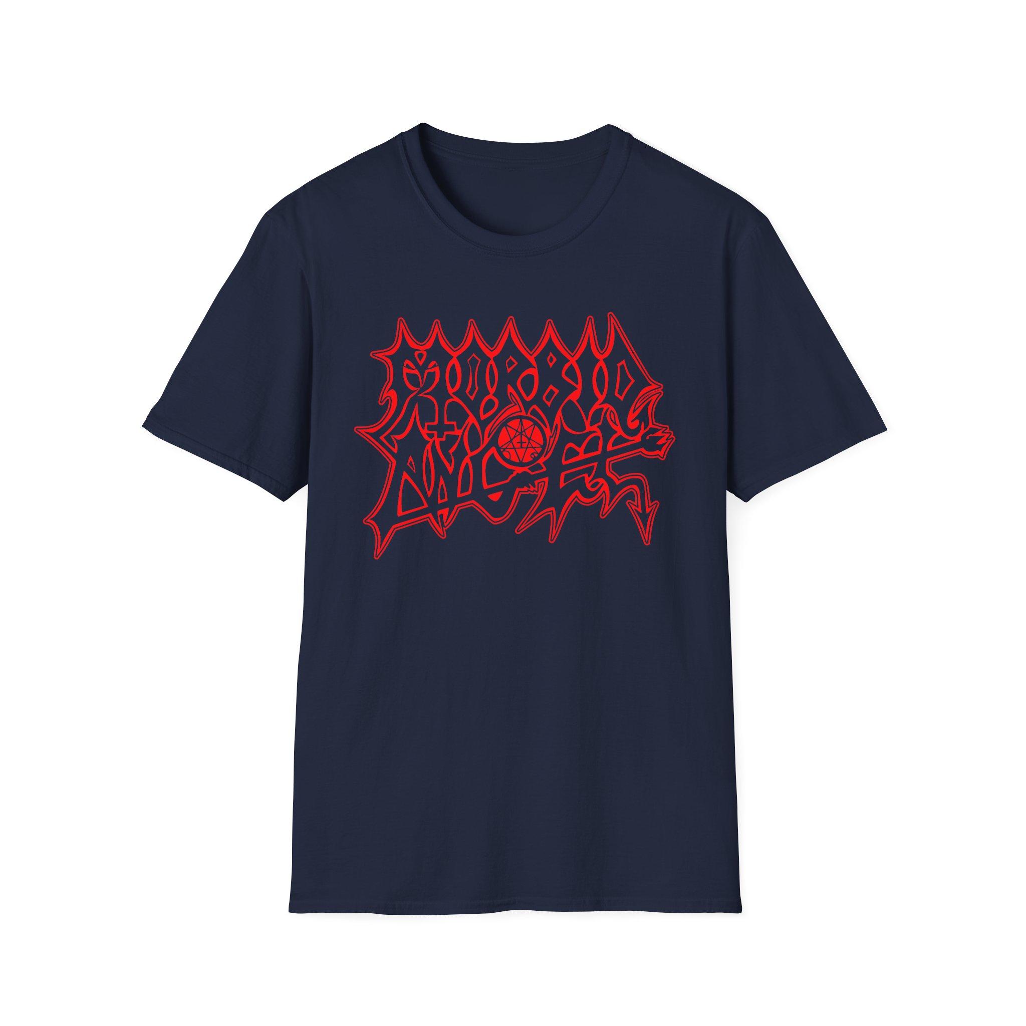 Morbid Angel Red Logo Unisex Softstyle T-Shirt