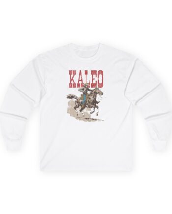 Kaleo Horse Racing Skeleton Unisex Ultra Cotton Long Sleeve Tee