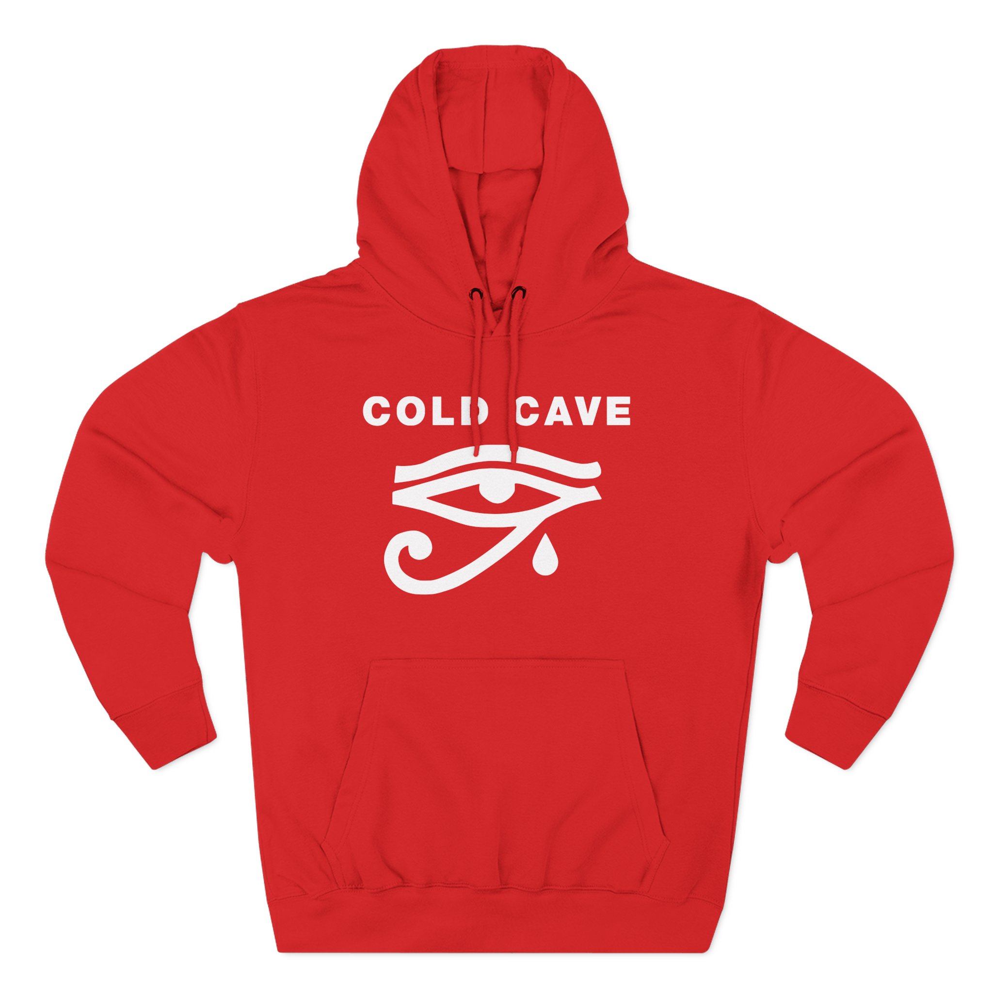 Cold Cave Eye Three-Panel Fleece Hoodie