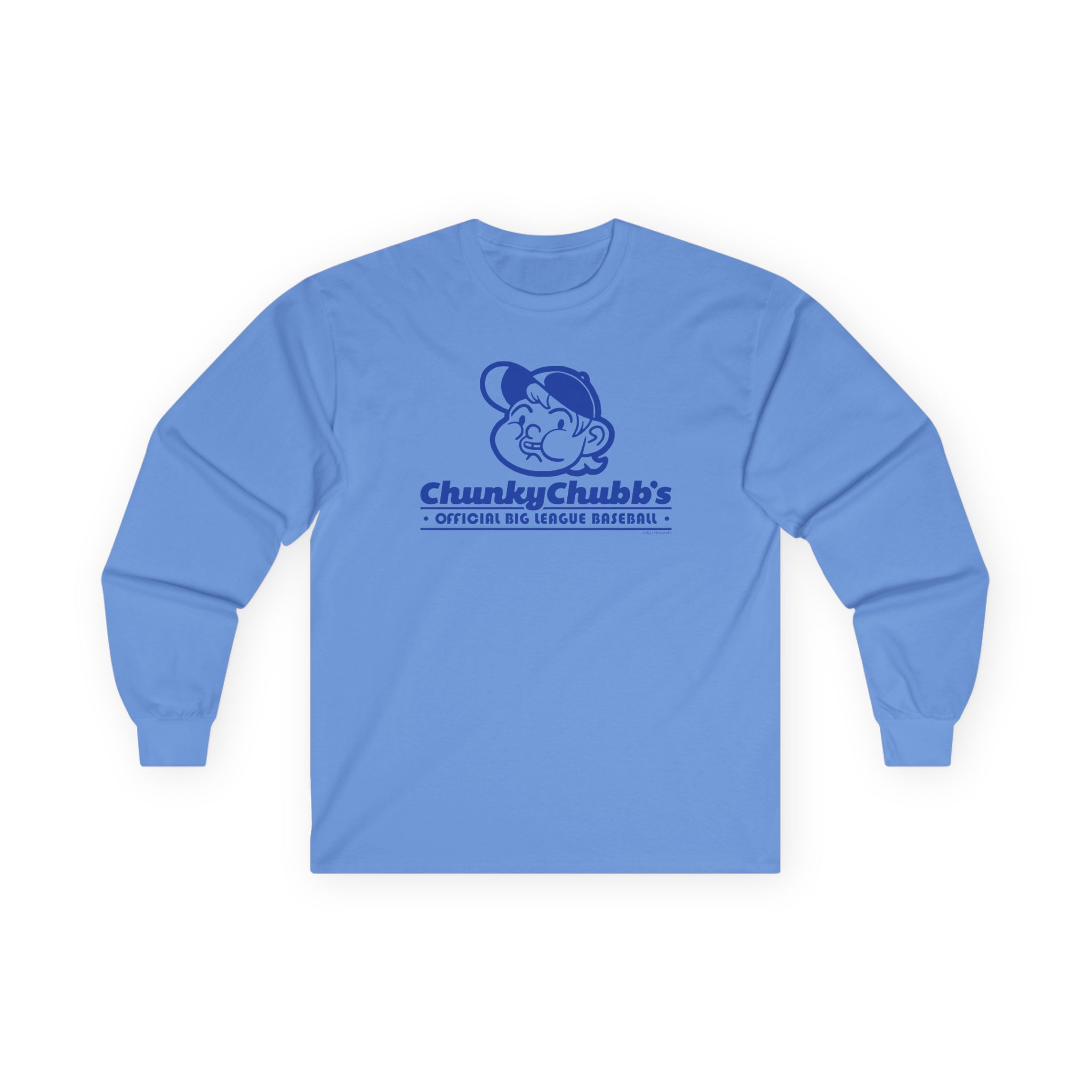 Grounded Chunky Chubb's Baseball Unisex Ultra Cotton Long Sleeve Tee
