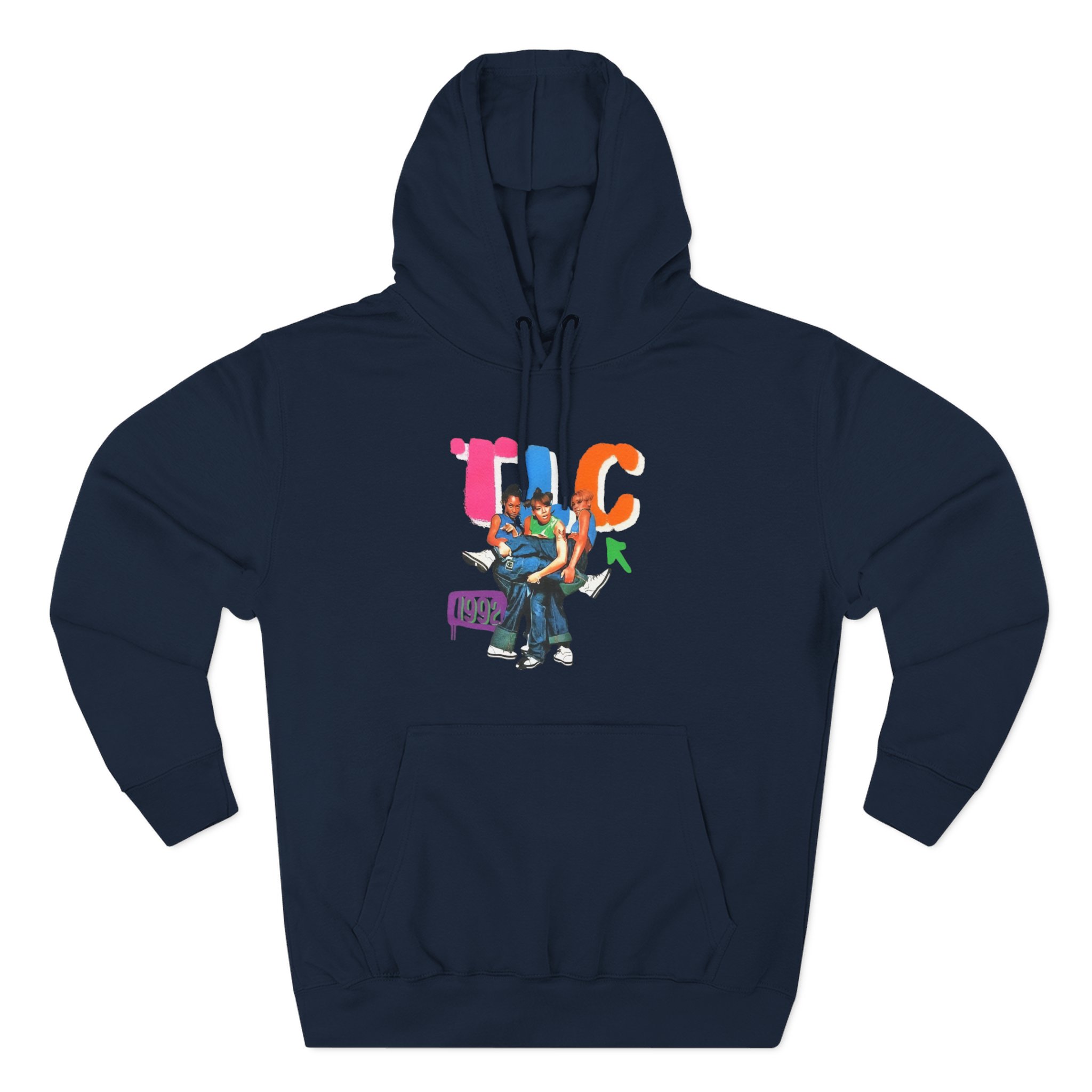 TLC Three-Panel Fleece Hoodie