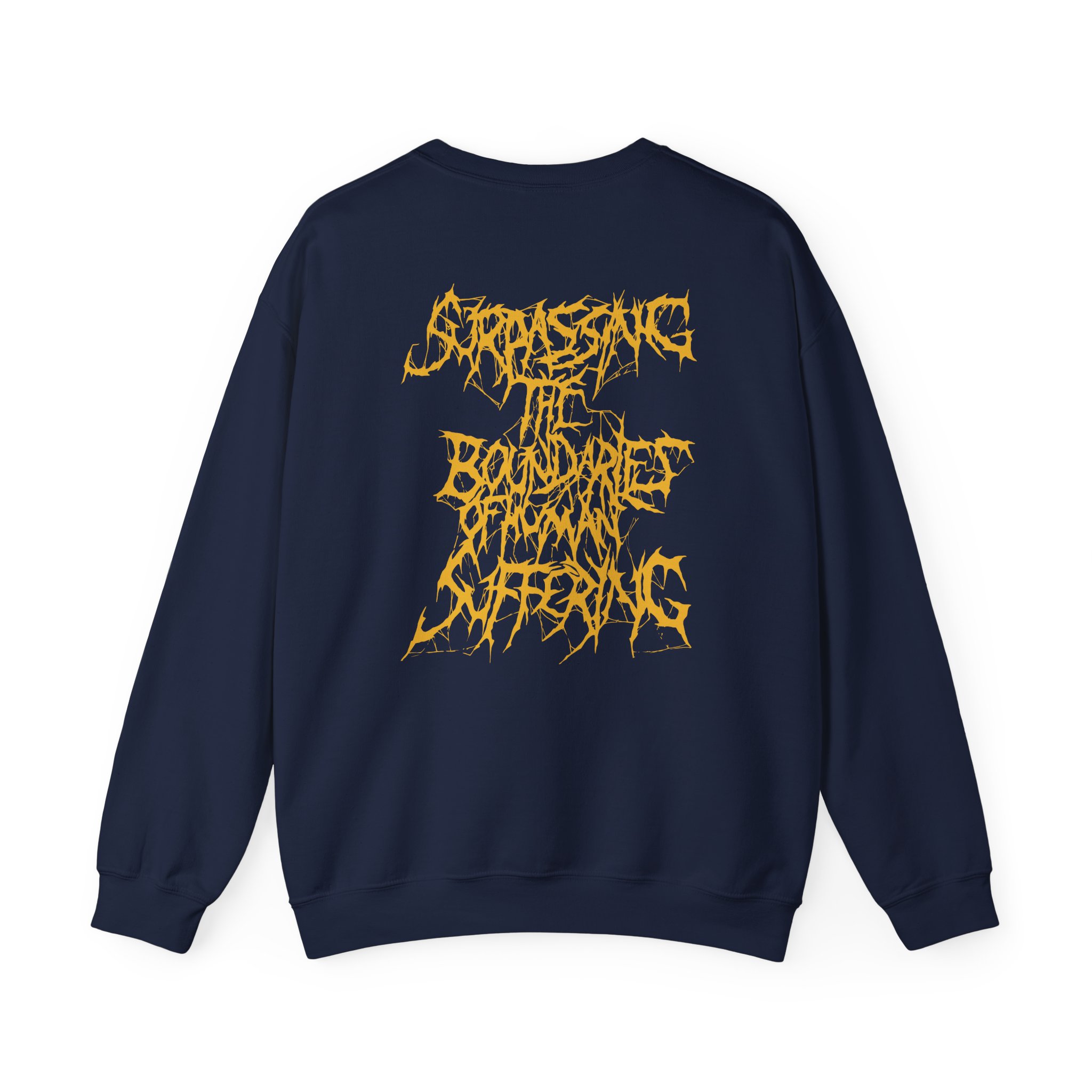 Boundaries Human Suffering Unisex Heavy Blendâ„¢ Crewneck Sweatshirt