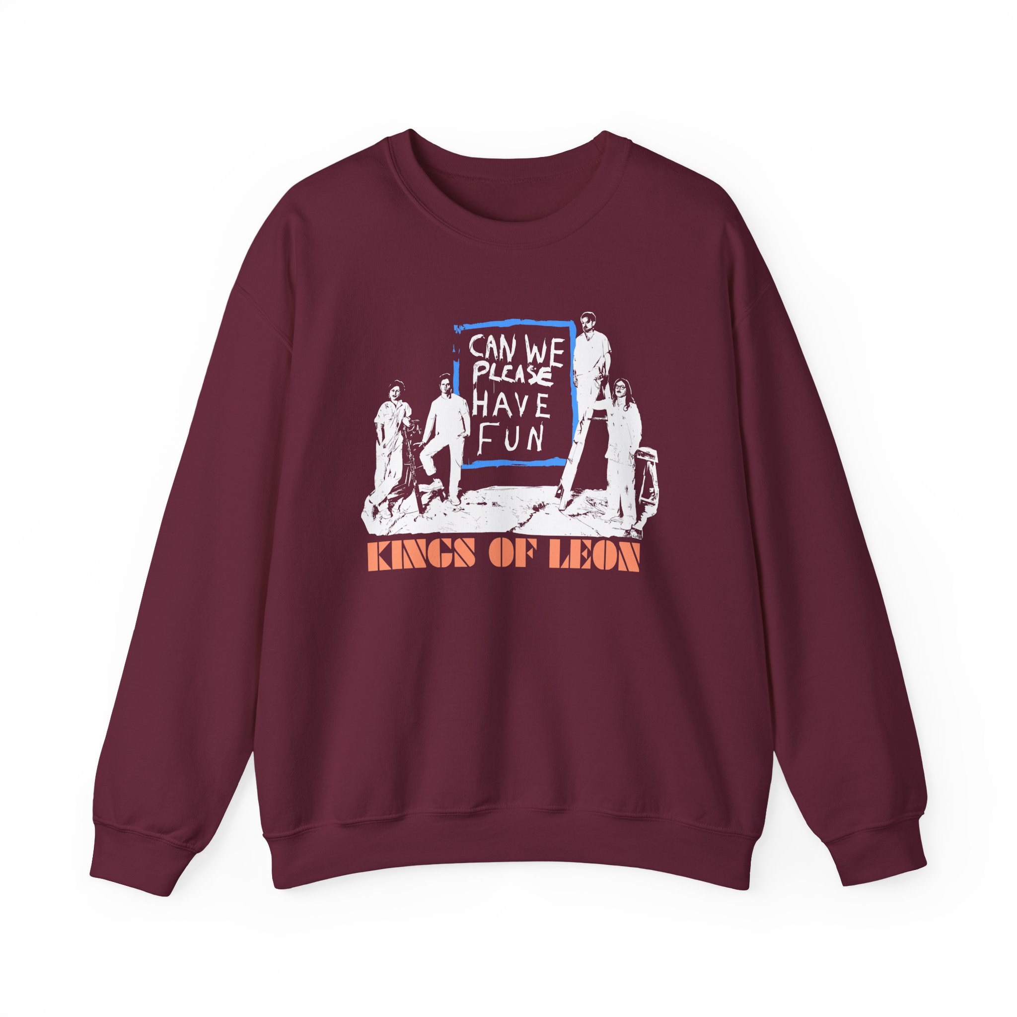 Kings of Leon Painters NA Unisex Heavy Blendâ„¢ Crewneck Sweatshirt