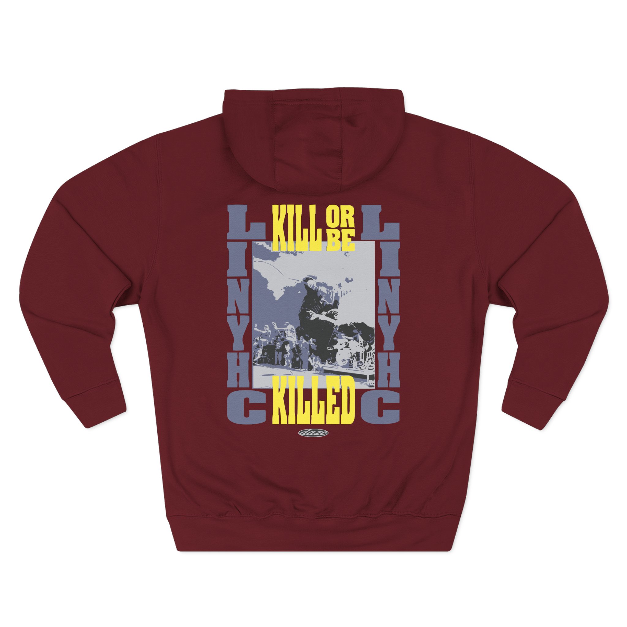 Pain of Truth Kill or Be Killed Three-Panel Fleece Hoodie